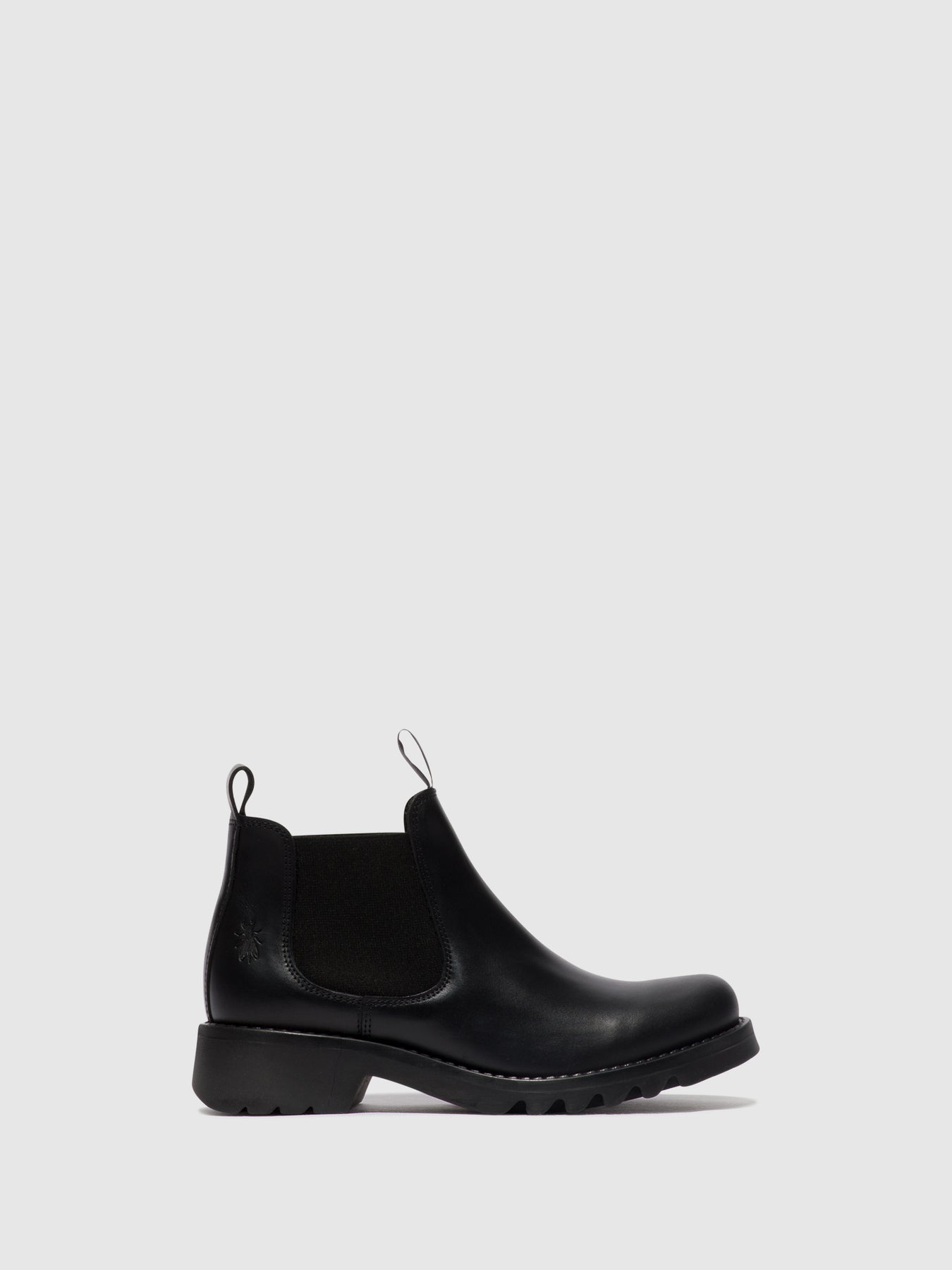 Black (All Black) Fly London Chelsea Boots Women's Ankle Boots | 609478WMS