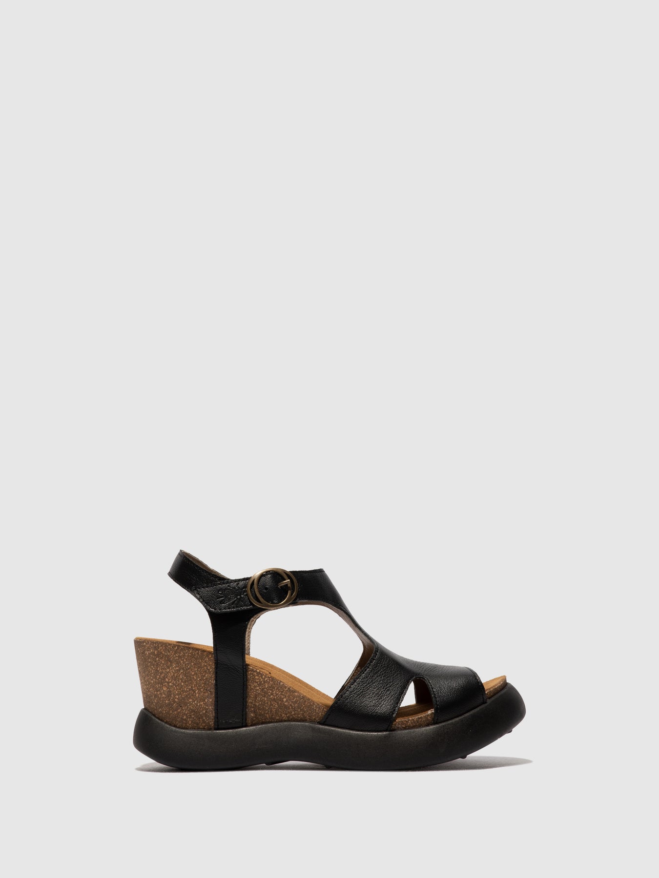 Black Fly London Buckle Sandals Women's Sandals | 562140ULP