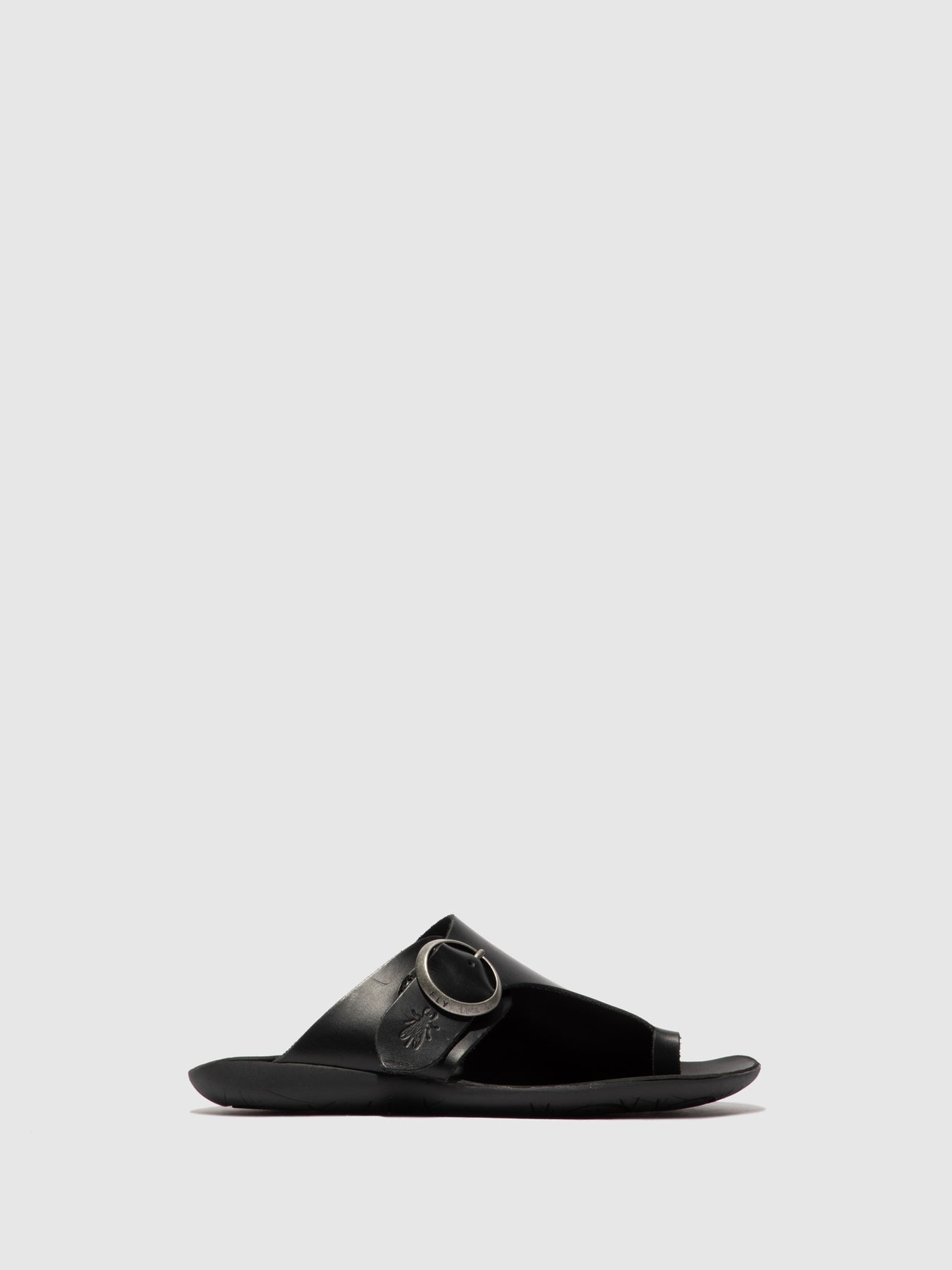 Black Fly London Open Toe Women's Mules | 826197ULQ