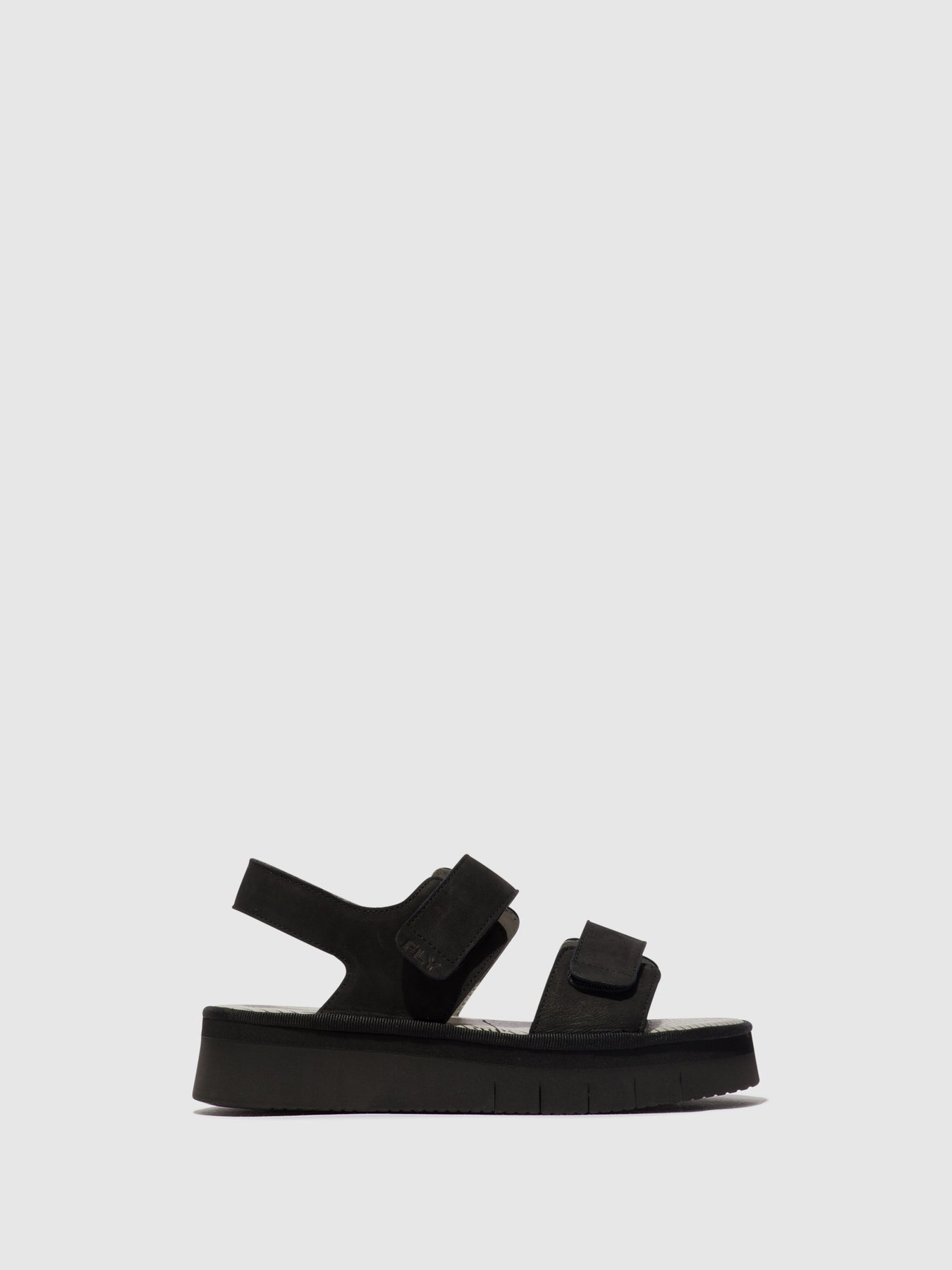 Black Fly London Sling-Back Sandals Women's Sandals | 825176ZEP