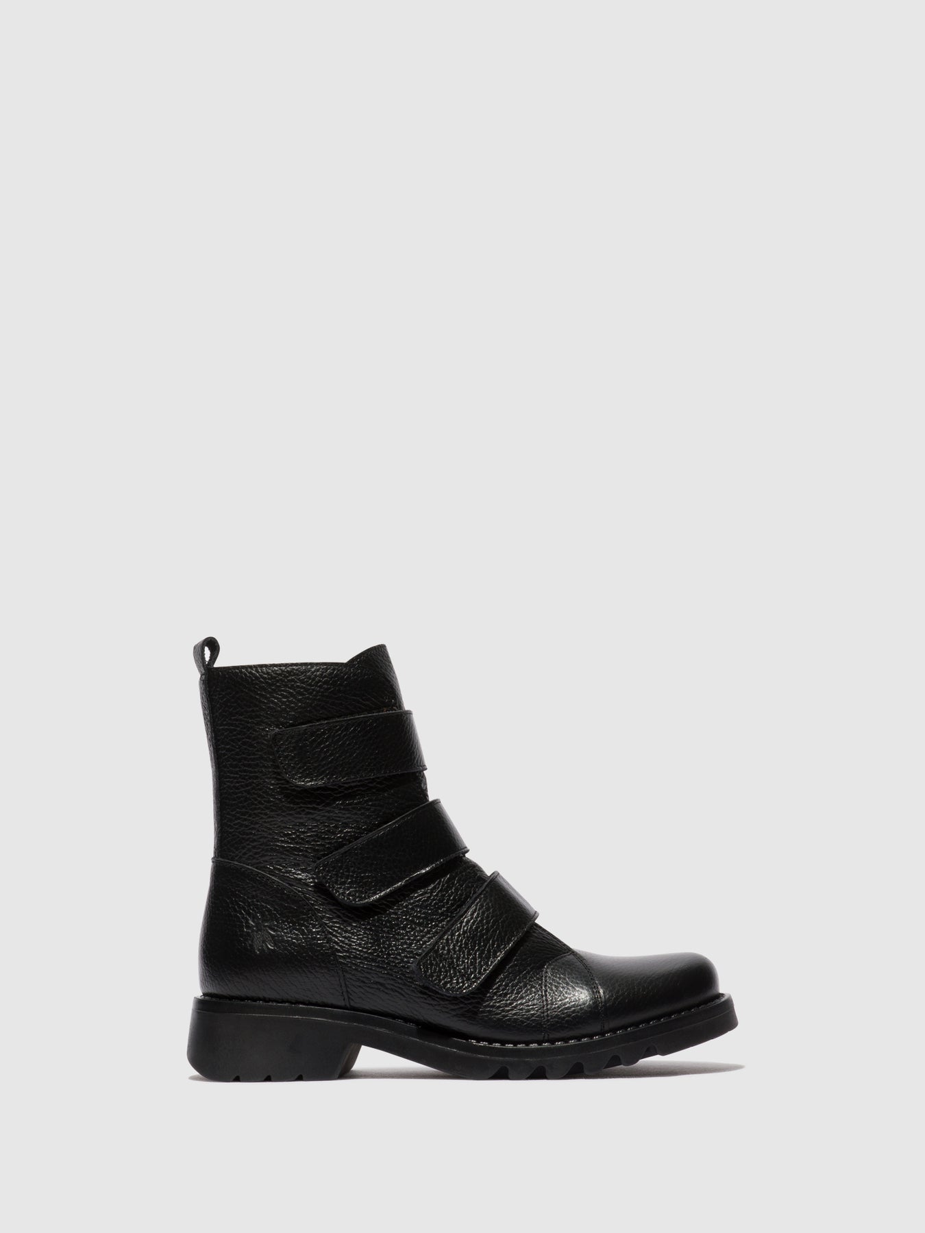 Black Fly London Velcro Women's Ankle Boots | 139768PSB