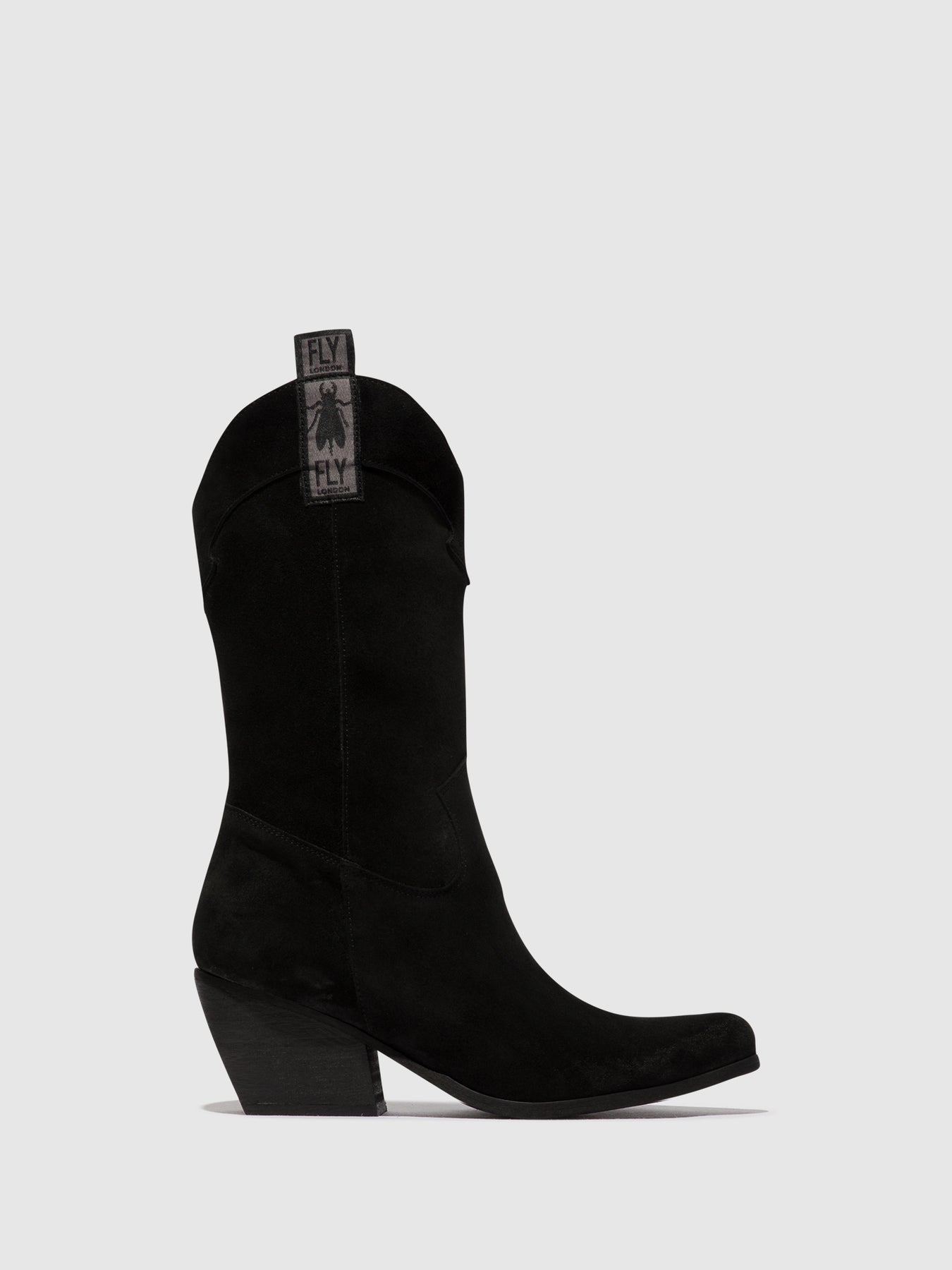 Black Fly London Zip Up Boots Women's Boots | 254308MVC