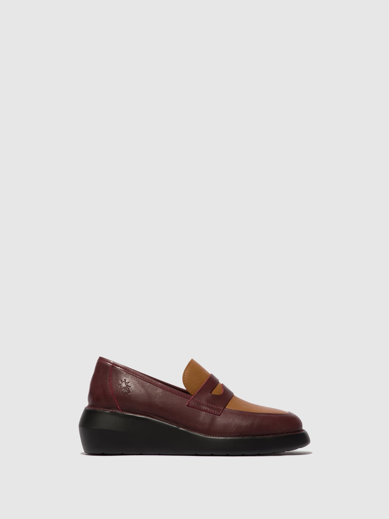 Bordeaux/Cuoio Fly London Loafers Shoes Women's Loafers | 768195QRJ