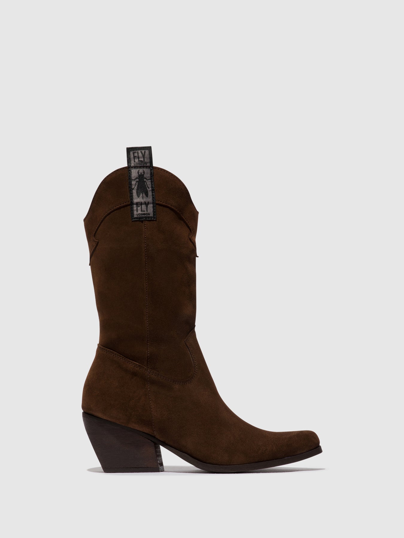 Chocolate Fly London Zip Up Boots Women's Boots | 649531EUT