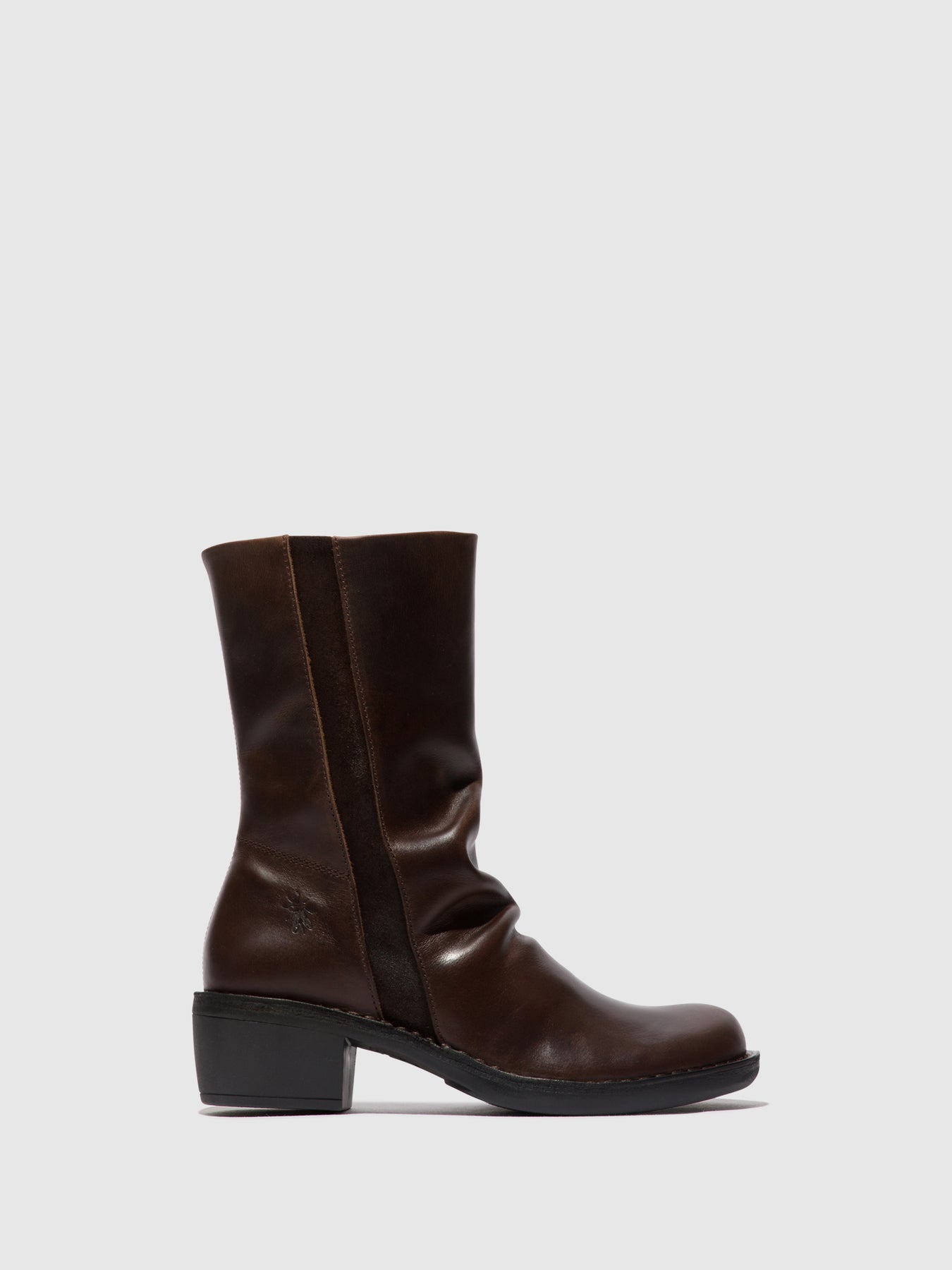 DarkBrown/Expresso Fly London Zip Up Boots Women's Boots | 410978ERD