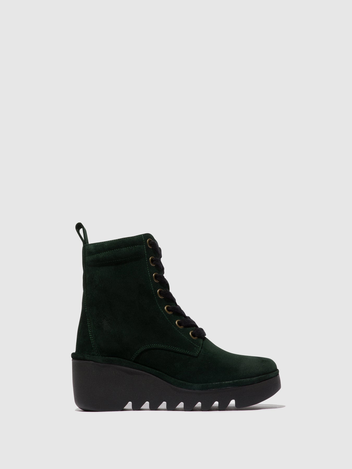 Green Forest Fly London Lace-up Boots Women's Ankle Boots | 392756KZG