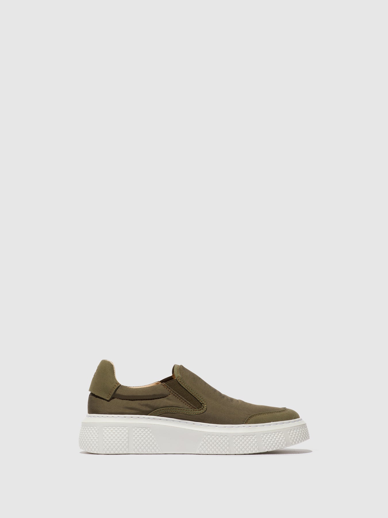 Khaki Fly London Slip-on KHAKI Women's Sneakers | 931027EUD