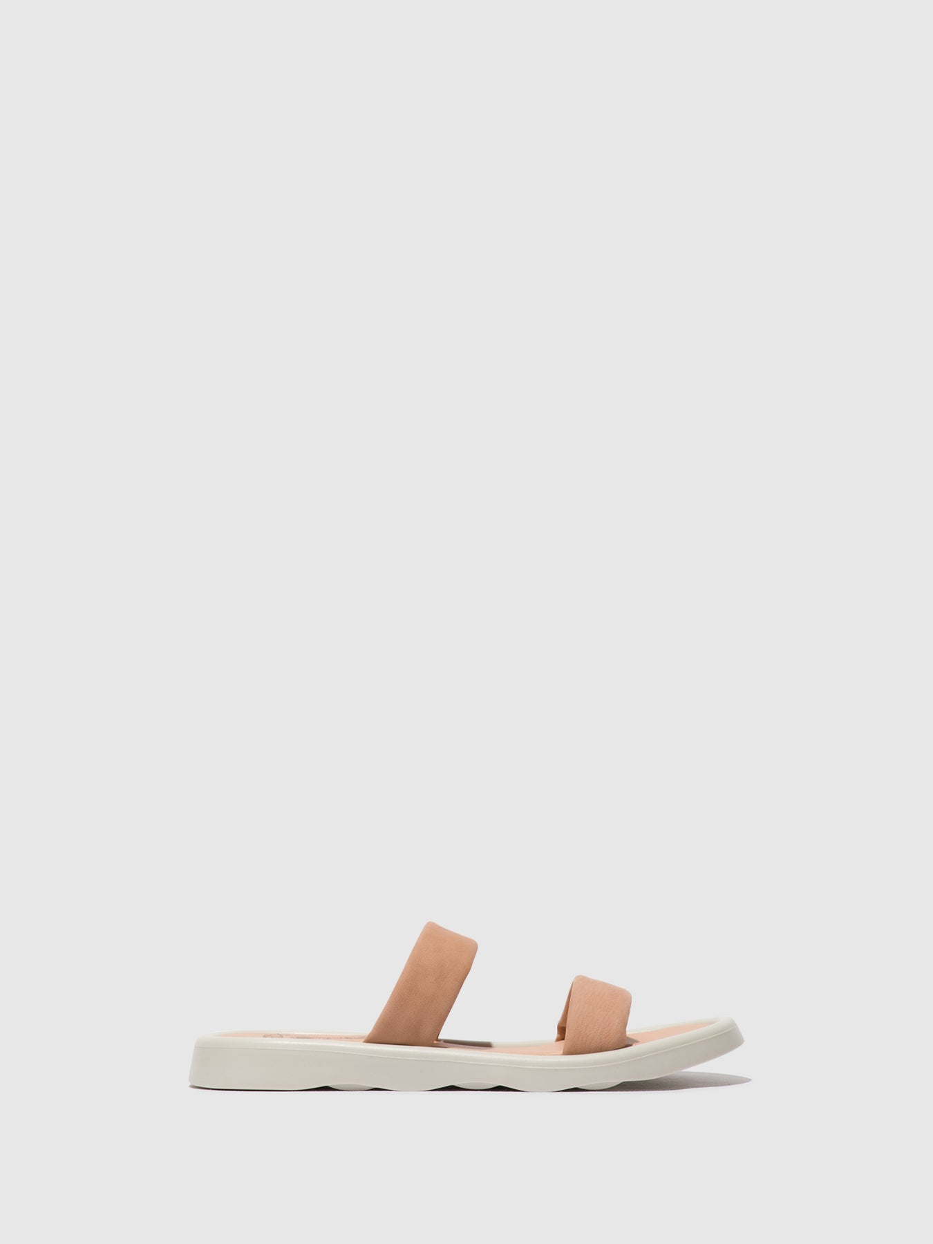 Nude Pink Fly London Flat Sandals Women's Sandals | 178906CQL