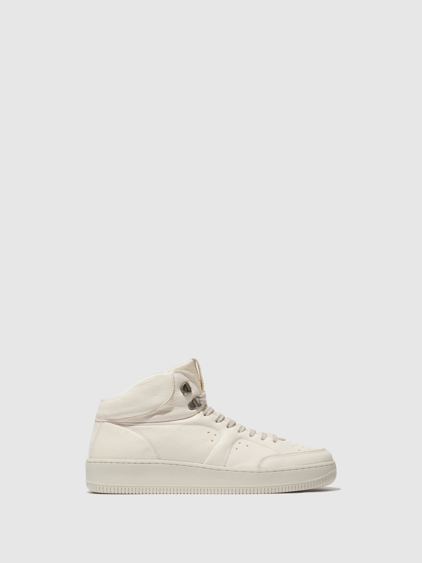 Offwhite Fly London Hi-Top Men's Sneakers | 278604BCR