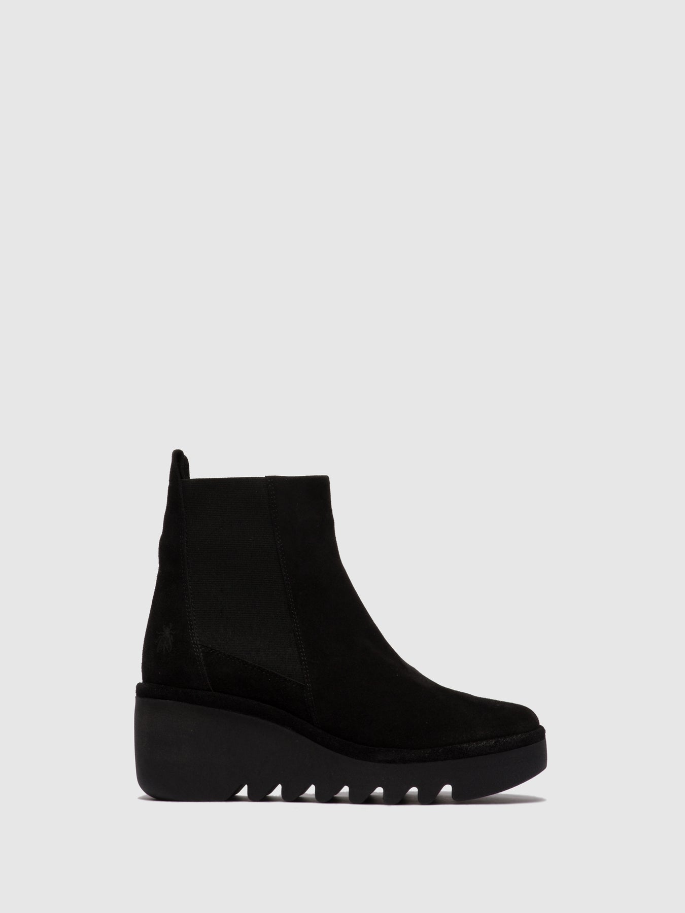 Oilsuede Black Fly London Chelsea Boots Women's Ankle Boots | 325816POY