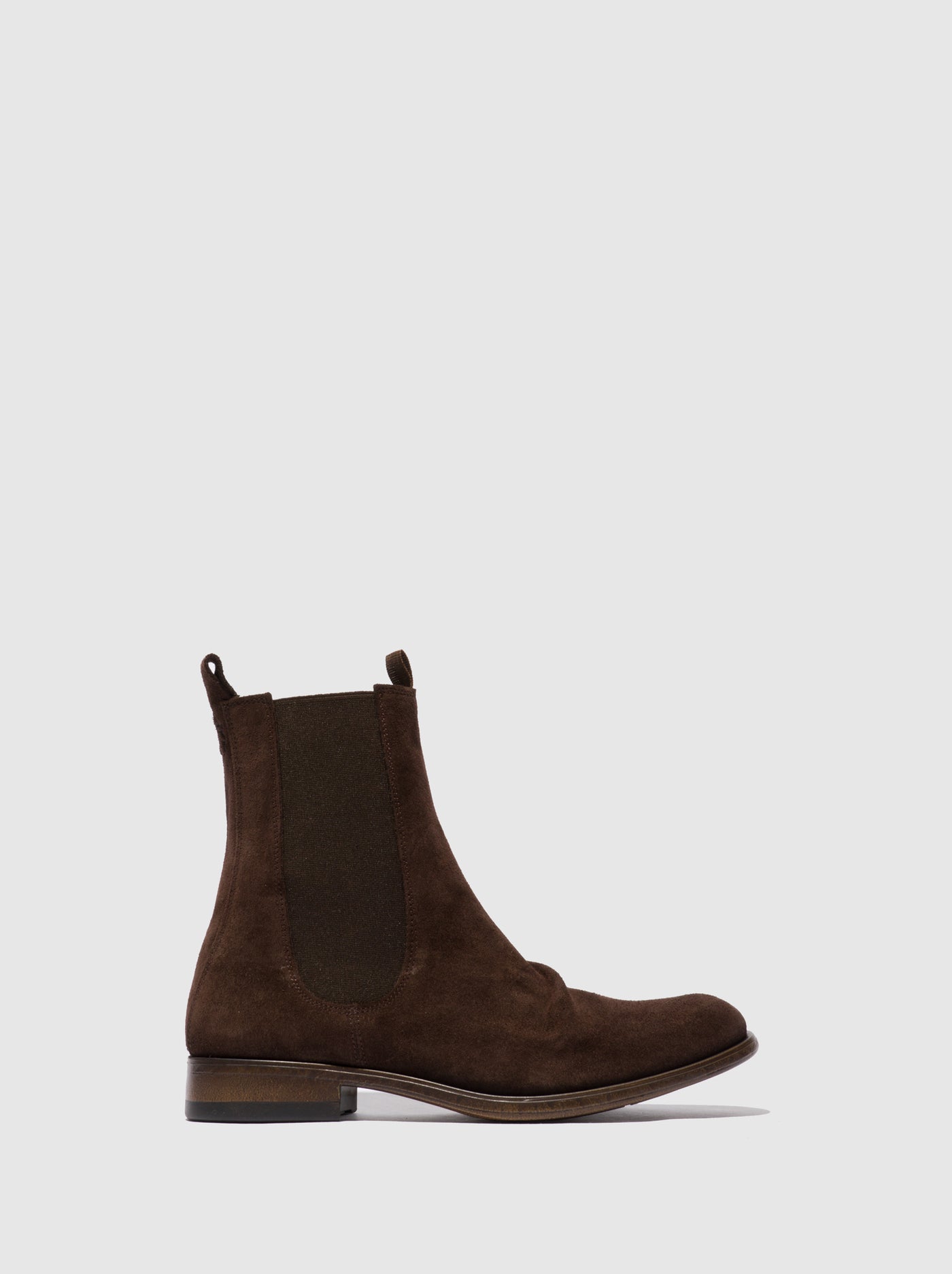 Oilsuede (Vegetal) Mocca Fly London Chelsea Boots Men's Ankle Boots | 493571UWL