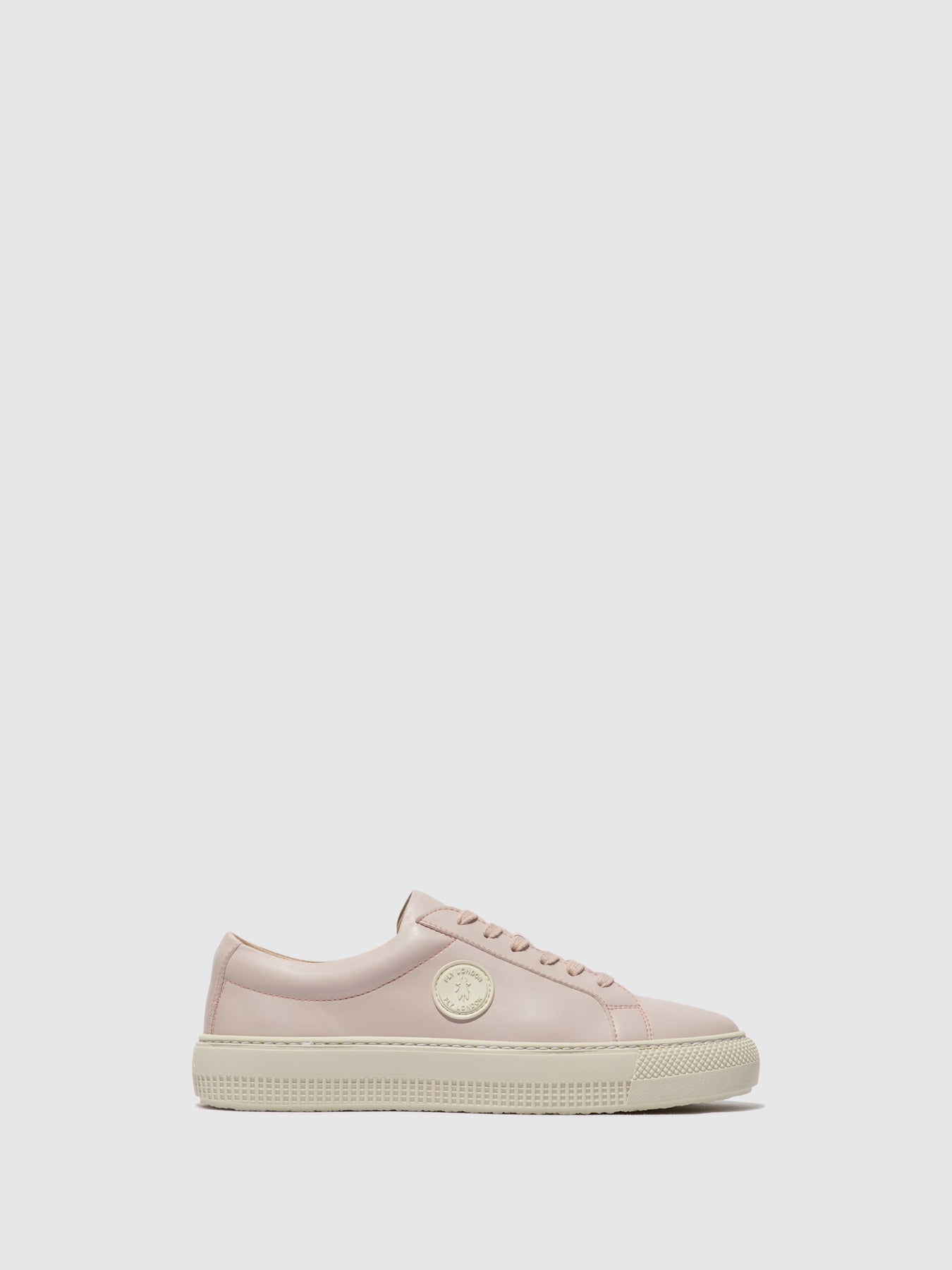 Pink Fly London Lace-up Women's Sneakers | 195327NIL