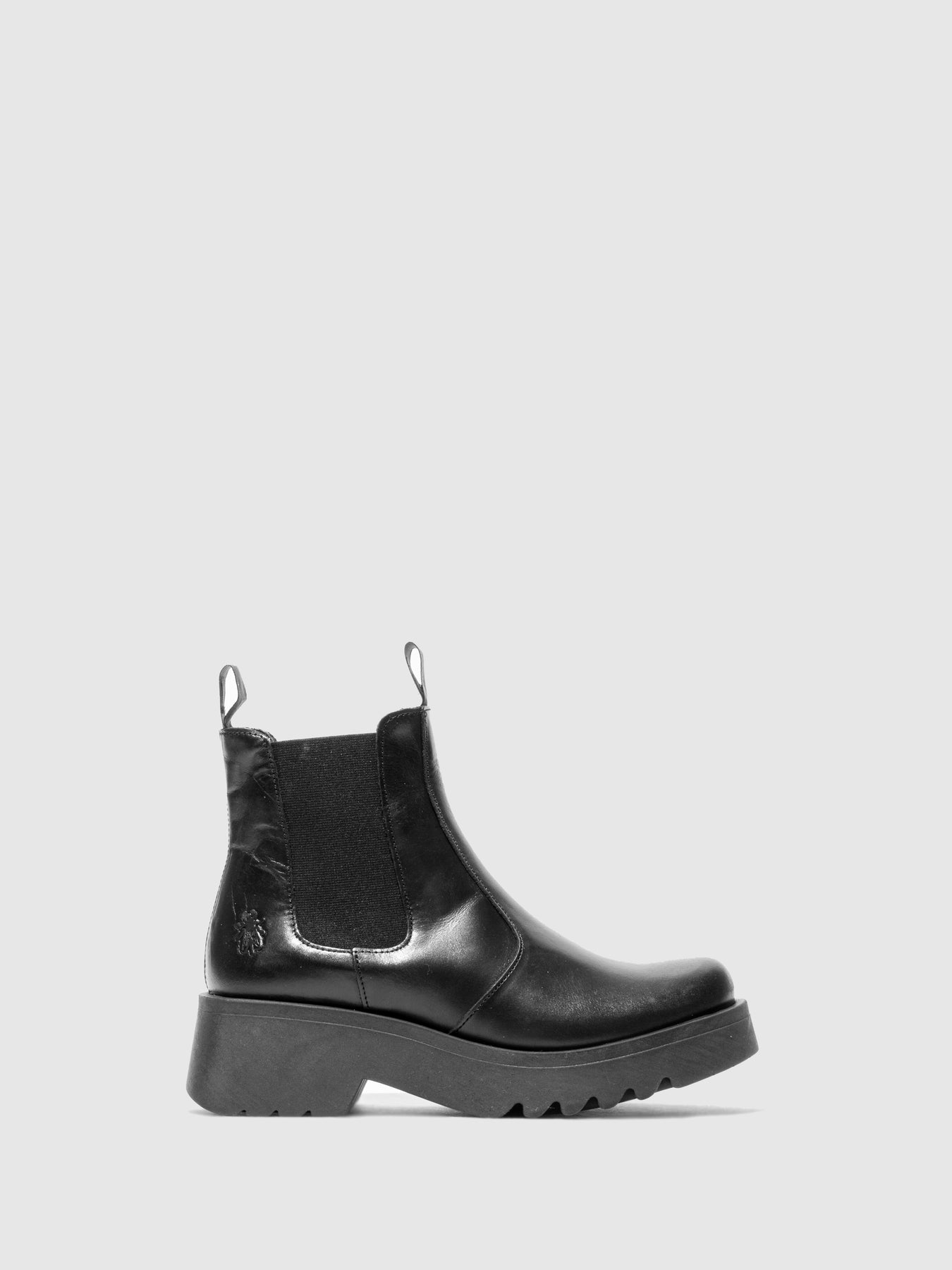 Rug Black Fly London Chelsea Boots Women's Ankle Boots | 609312KCP