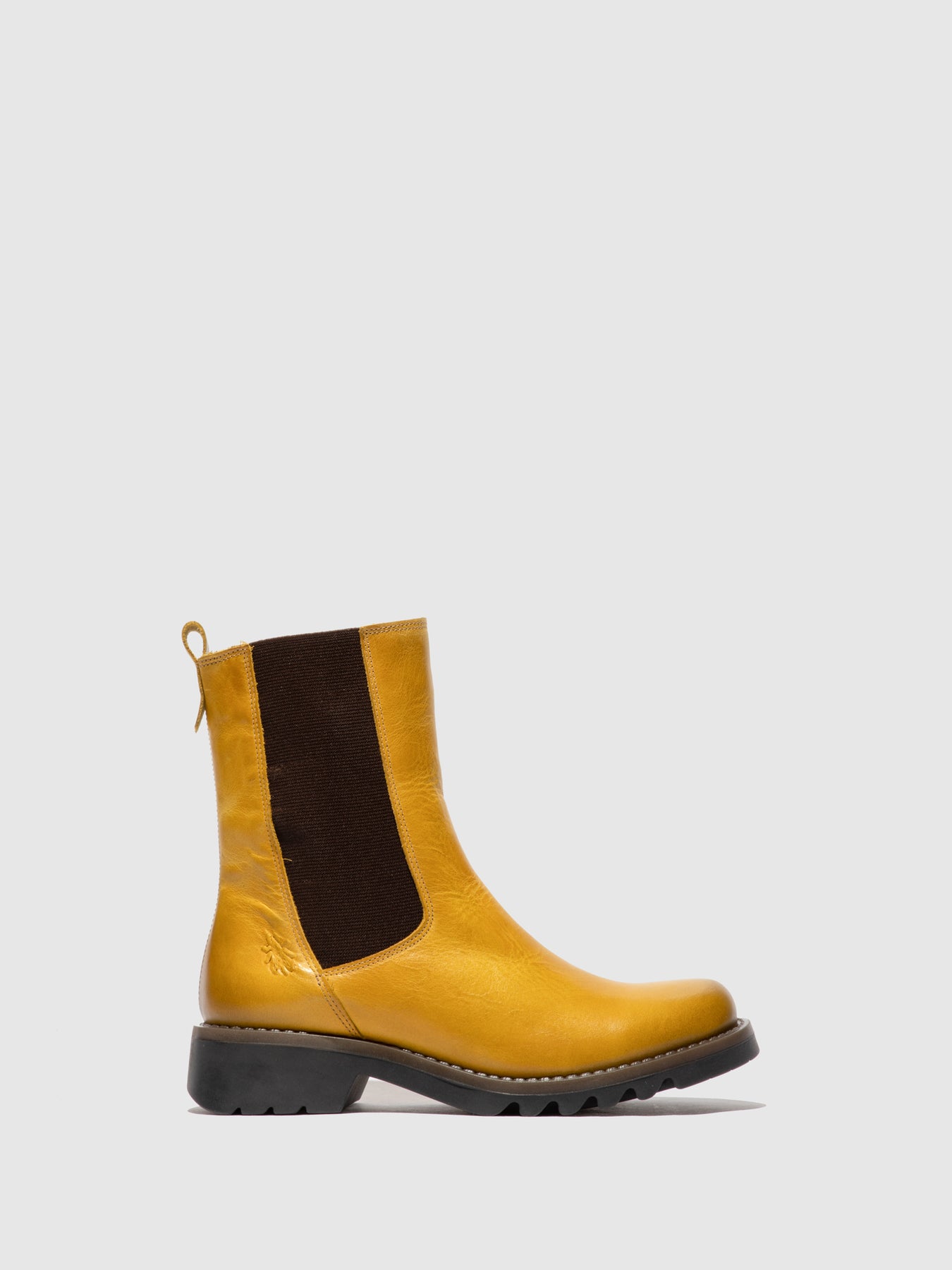 Rug Mustard Fly London Chelsea Boots Women's Ankle Boots | 934052GKY