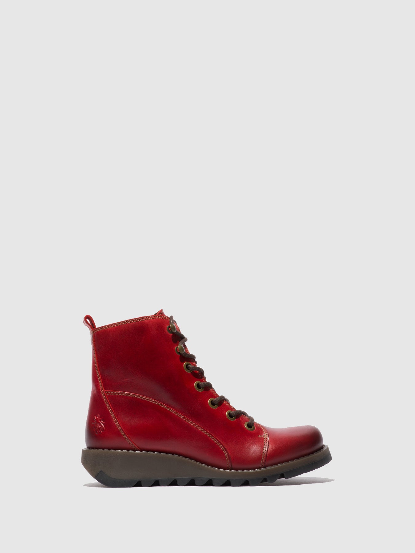 Rug Red Fly London Lace-up Boots Women's Boots | 826570DSF