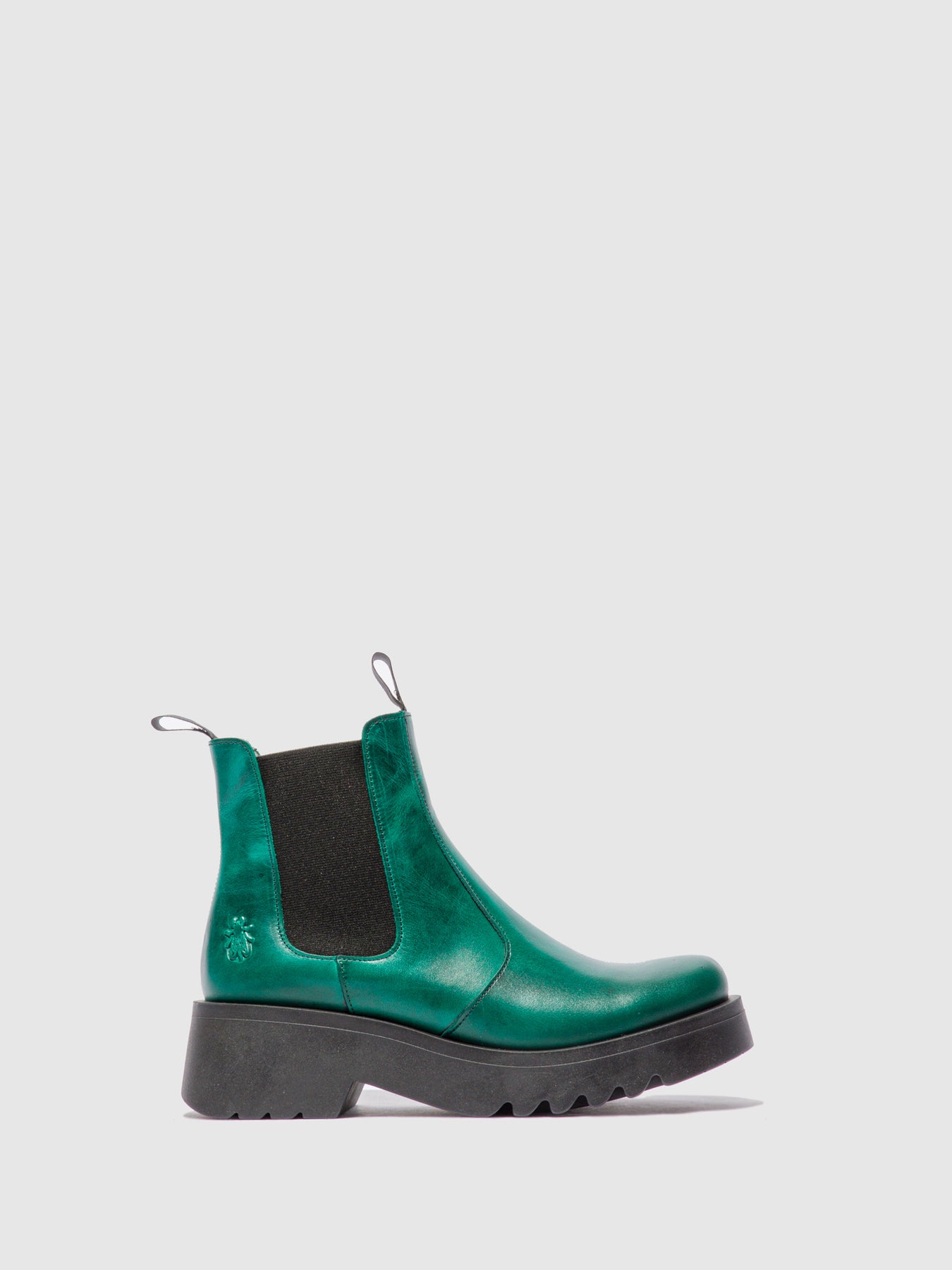 Rug Shamrock Green Fly London Chelsea Boots Women's Ankle Boots | 619250IVR