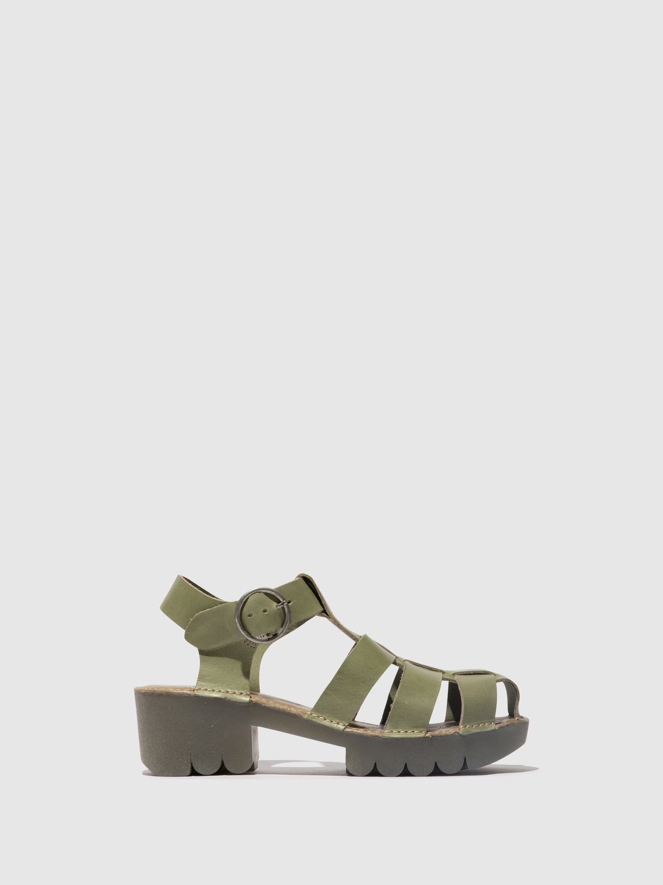 Smog Fly London T-Strap Sandals Women's Sandals | 210859FSQ