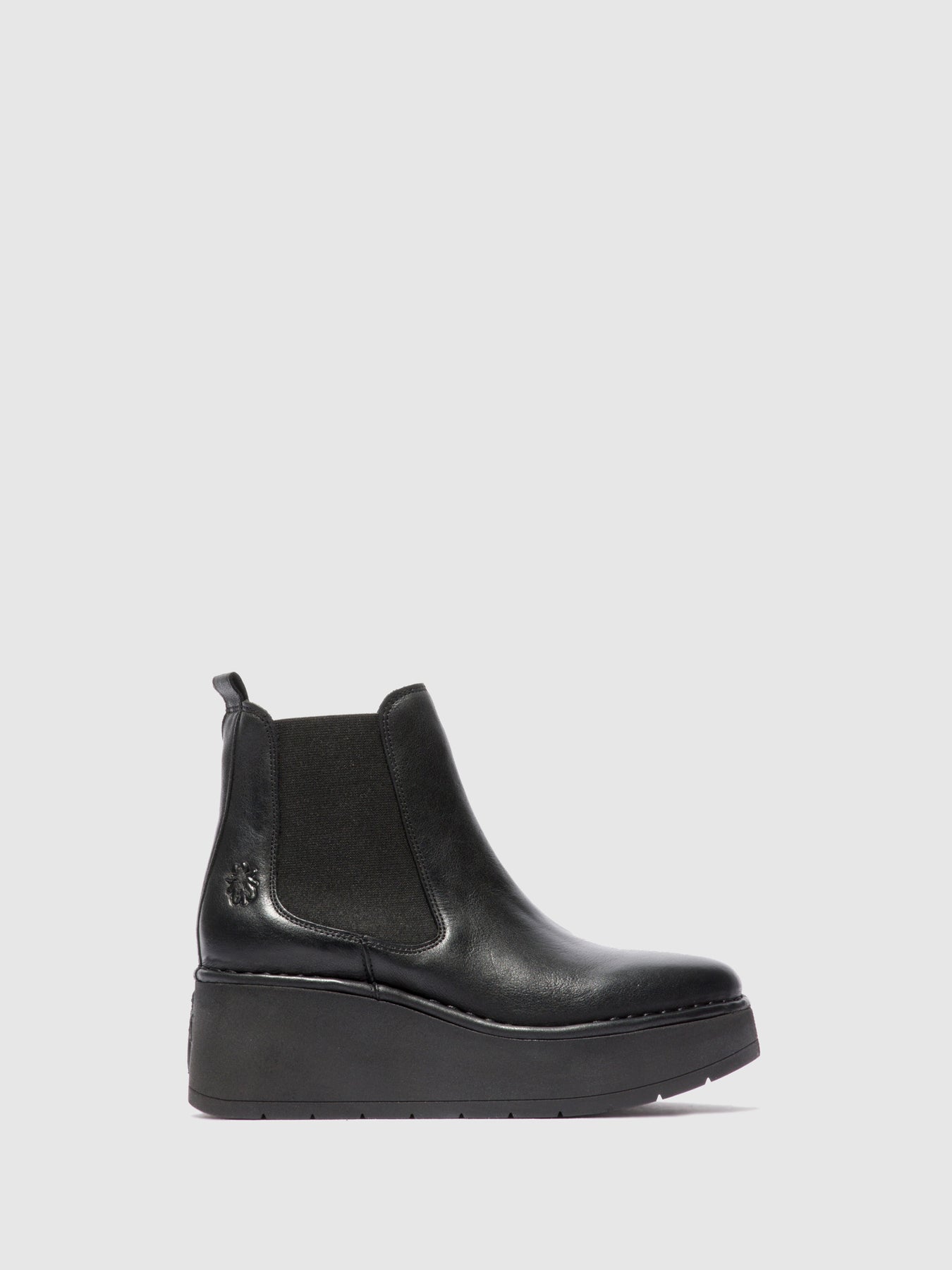 Verona Black Fly London Chelsea Boots Women's Ankle Boots | 197320EUZ