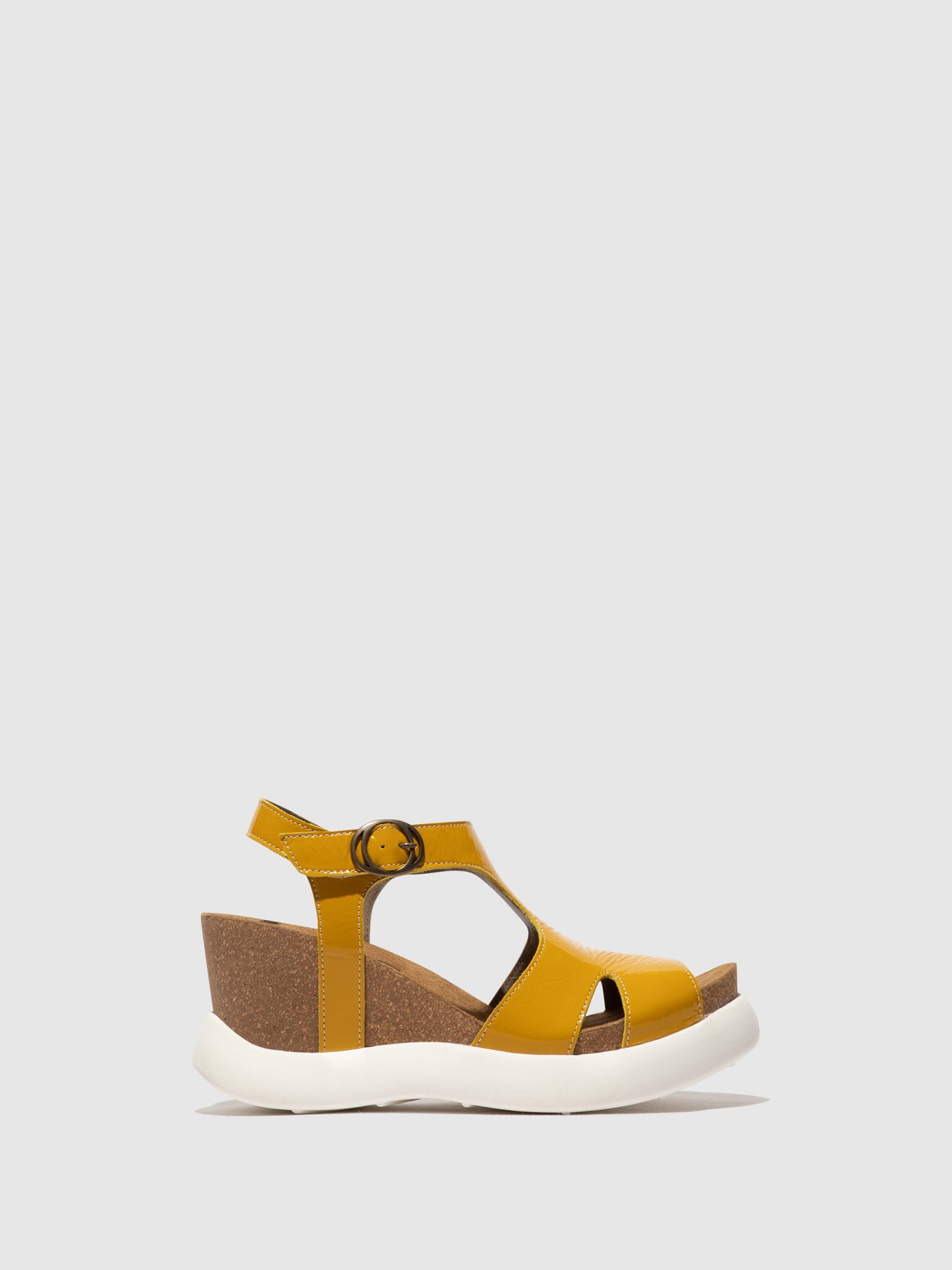 Yellow Fly London Buckle Sandals Women's Sandals | 754098ZAO