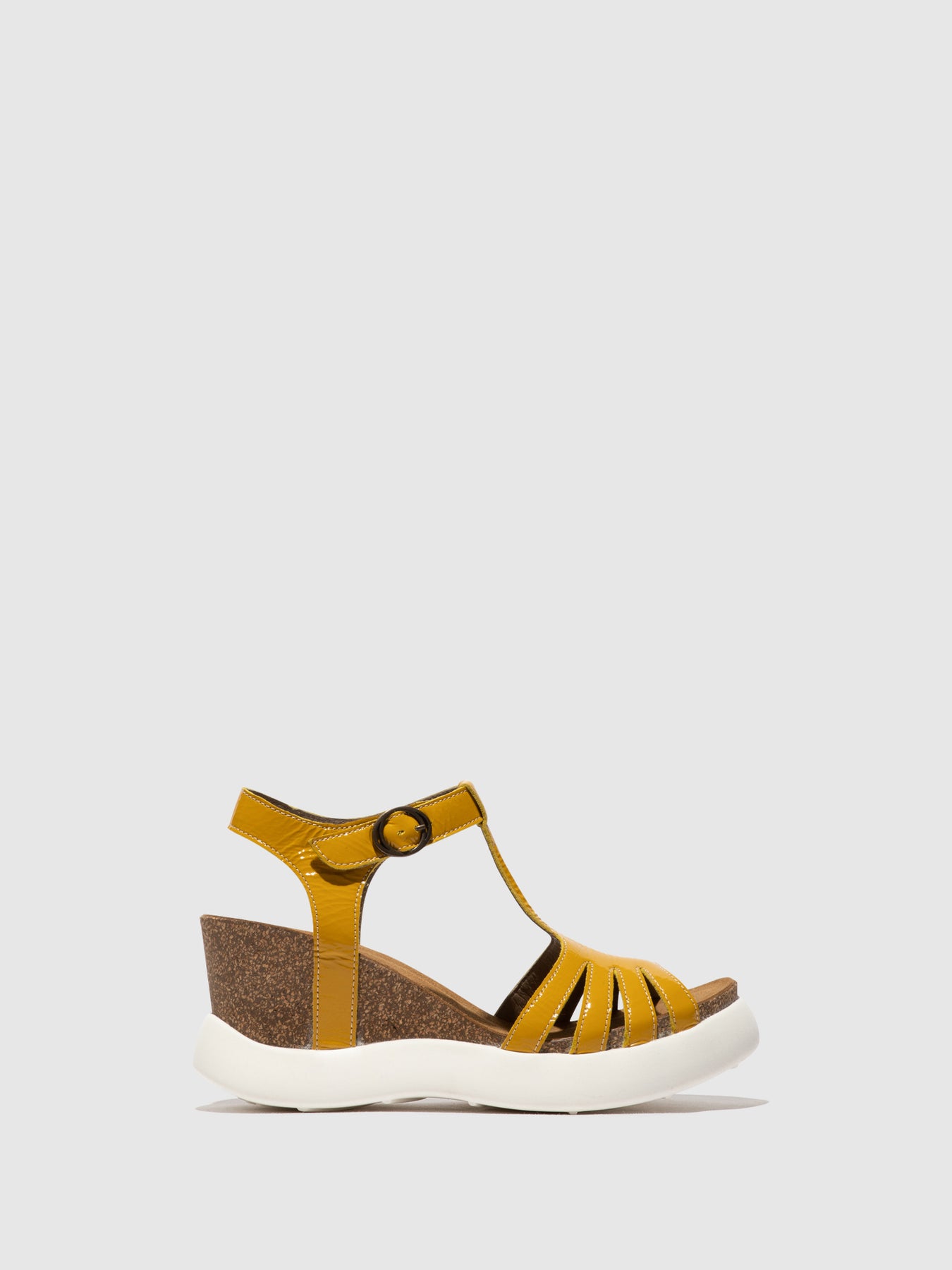 Yellow Fly London T-Strap Sandals Women's Sandals | 648173NTU