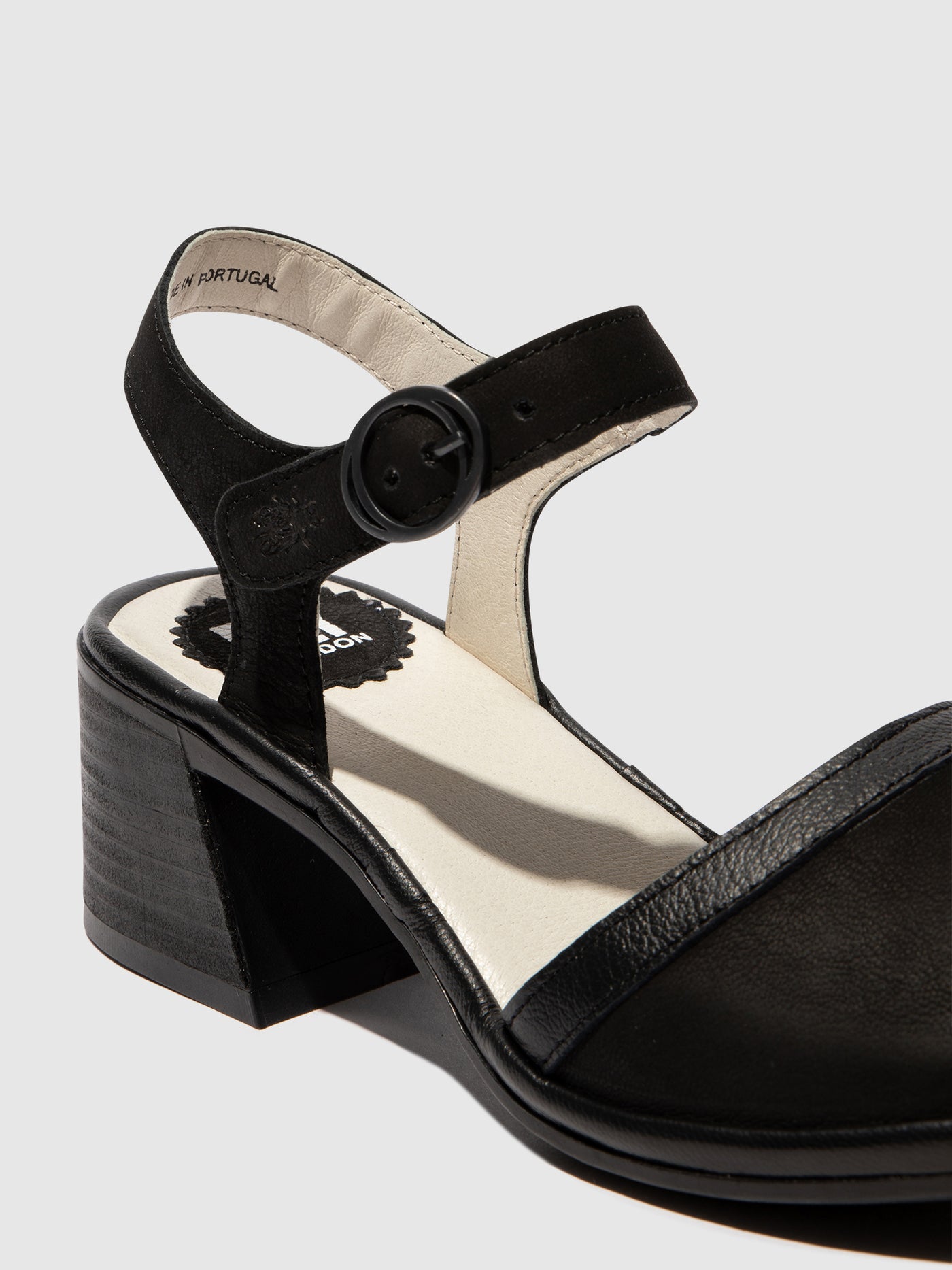 Black Fly London Ankle Strap Women's Sandals | 706453TDI