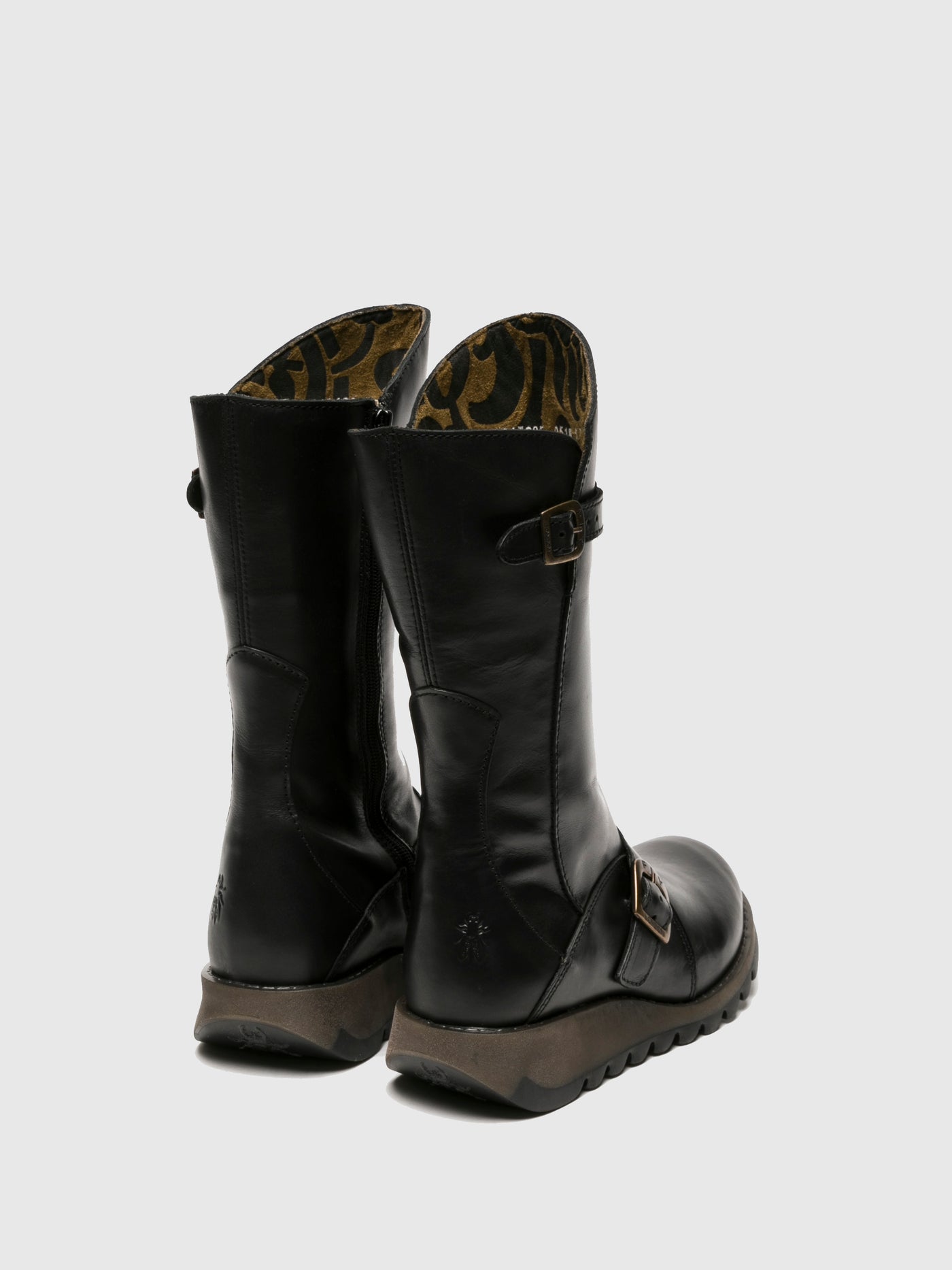 Black Fly London Buckle MES 2 Women's Boots | 012578JKH