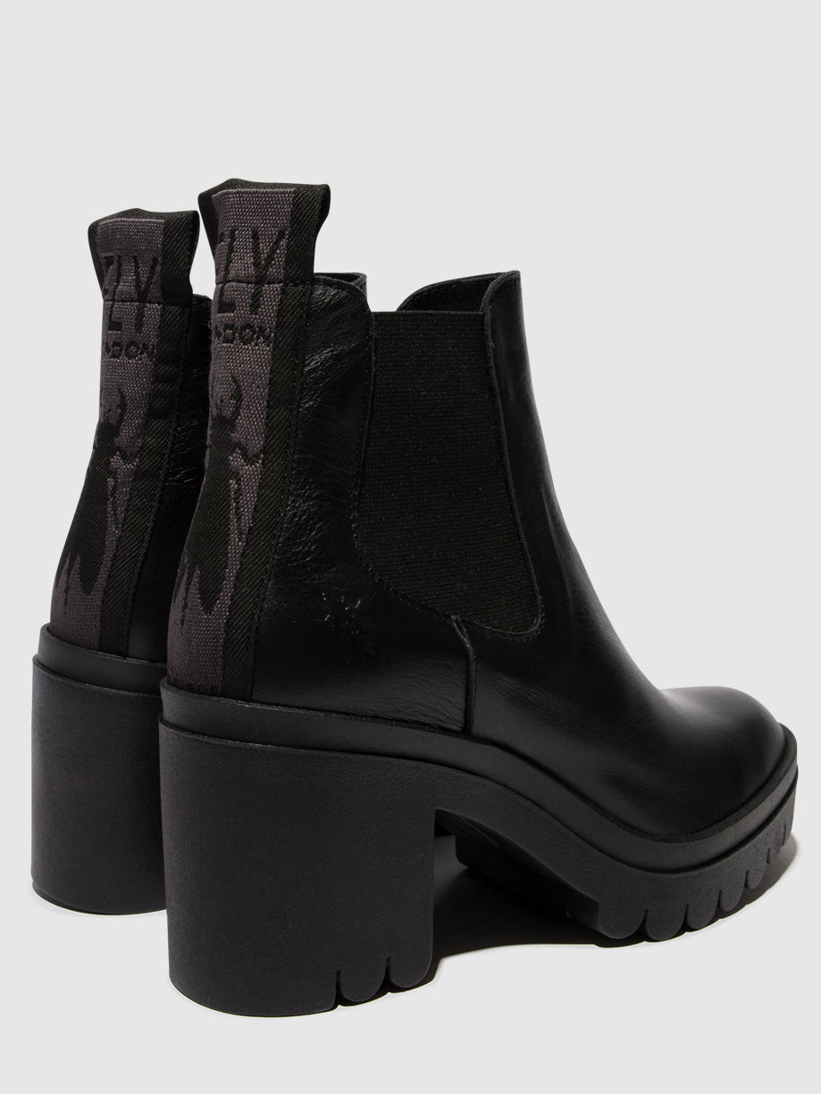 Black Fly London Chelsea Boots Women's Ankle Boots | 457698JTZ