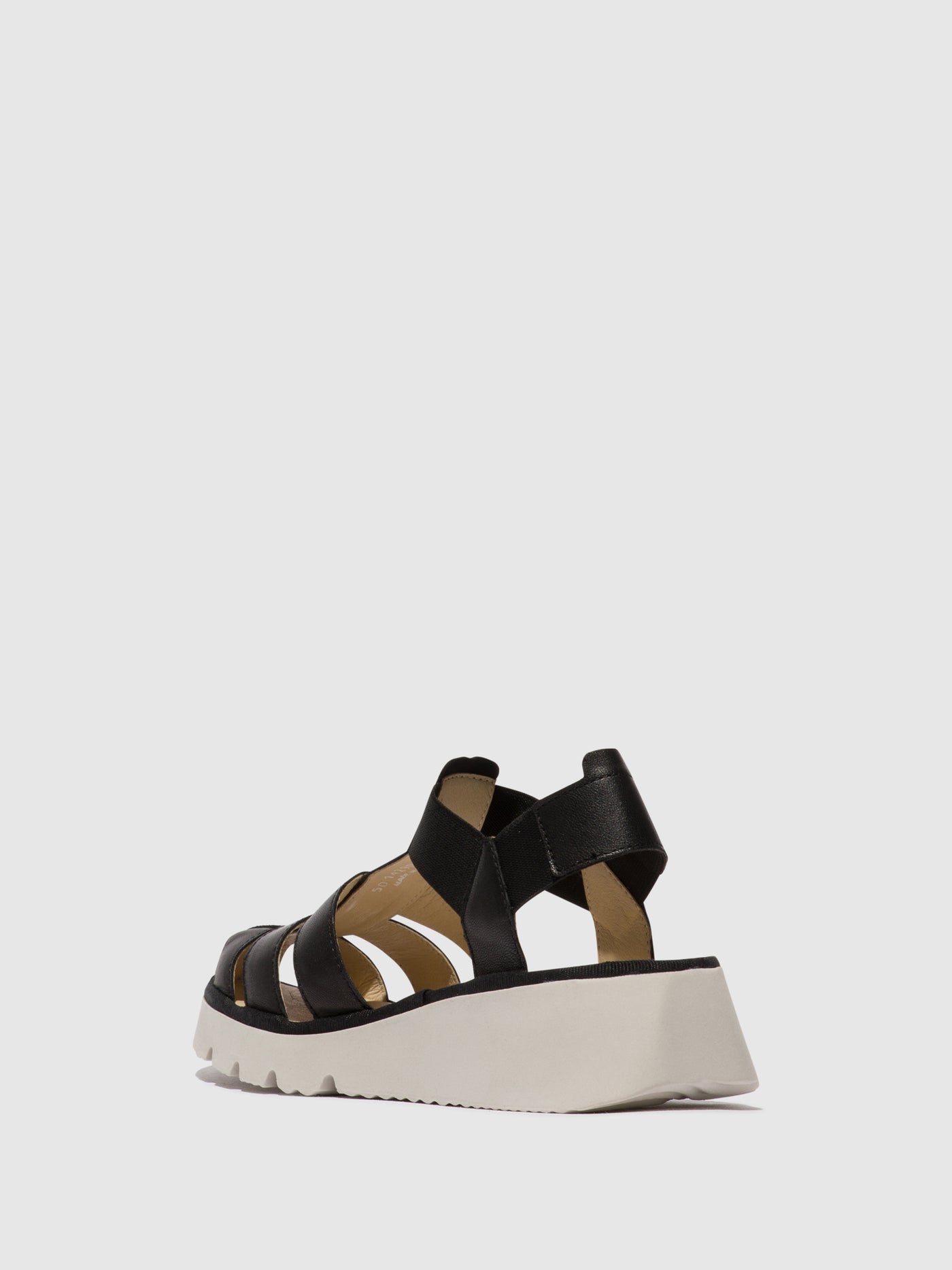 Black Fly London T-Strap Sandals Women's Sandals | 129384DYL