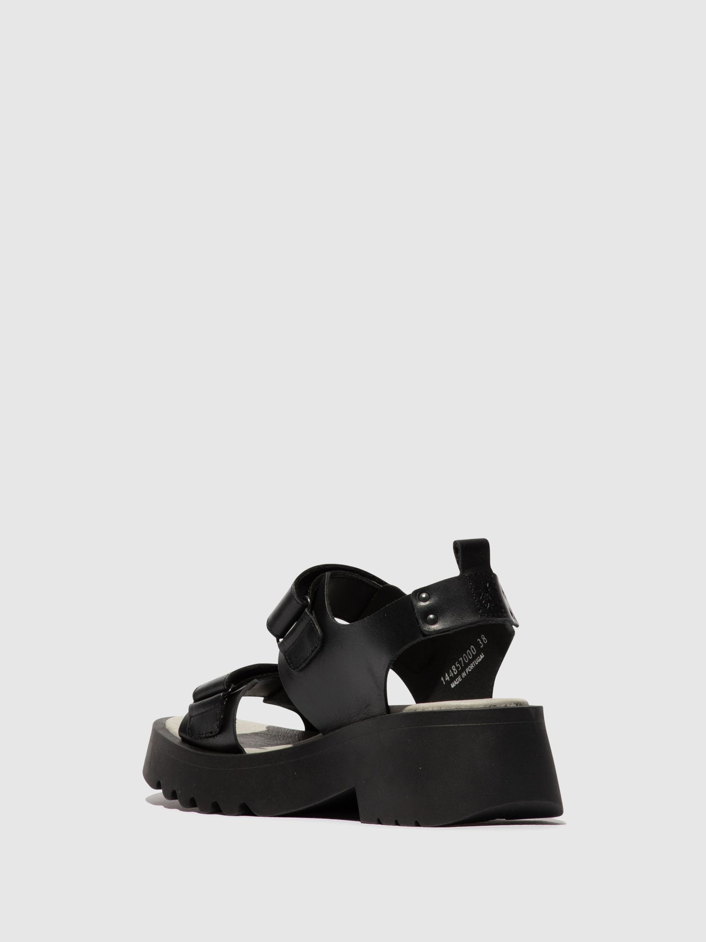 Black Fly London Velcro Sandals Women's Sandals | 634912DUC