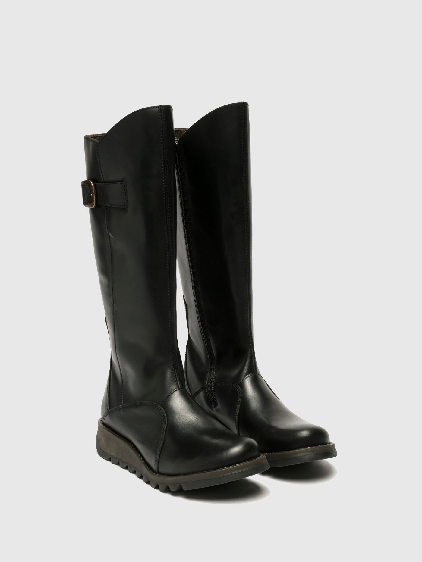 Black Fly London Zip Up Boots MES 2 Women's Boots | 150839SXD