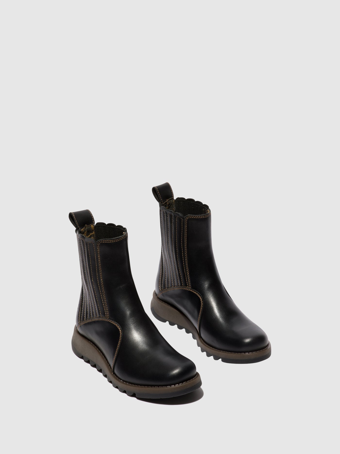 Black Fly London Zip Up Boots Women's Ankle Boots | 625749KQC