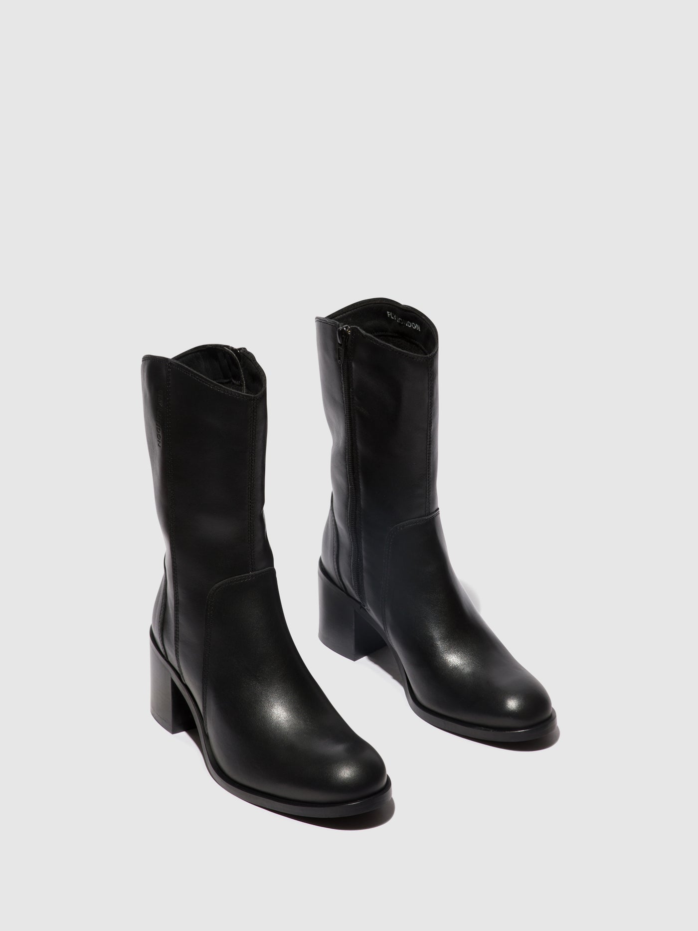 Black Fly London Zip Up Boots Women's Ankle Boots | 628350VFE