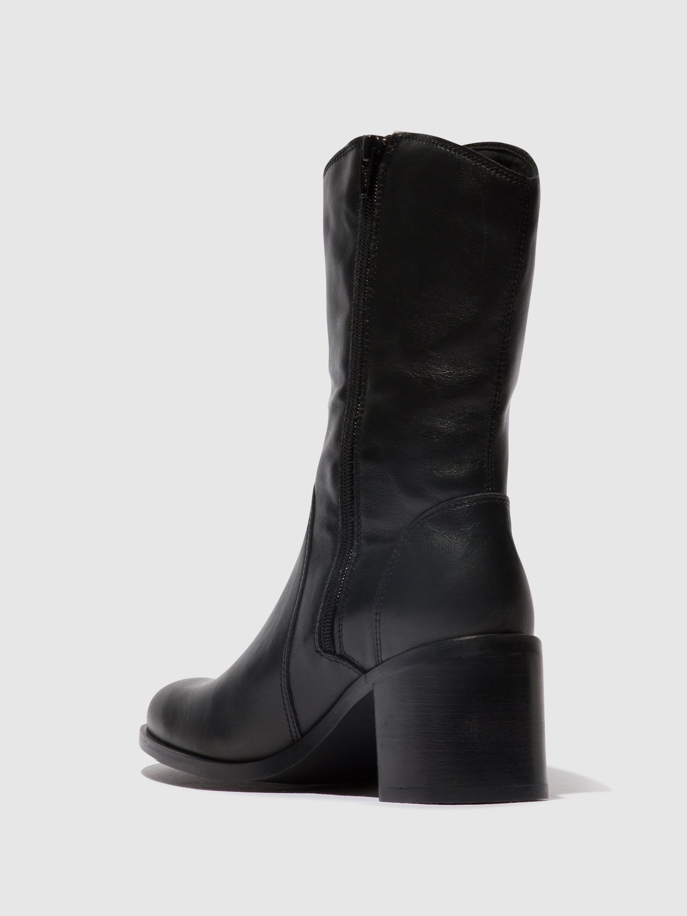 Black Fly London Zip Up Boots Women's Ankle Boots | 628350VFE