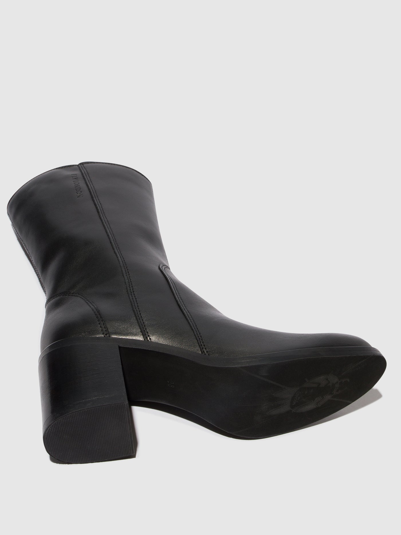 Black Fly London Zip Up Boots Women's Ankle Boots | 628350VFE