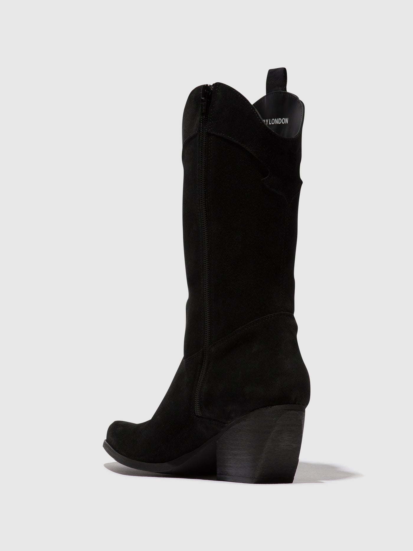 Black Fly London Zip Up Boots Women's Boots | 254308MVC