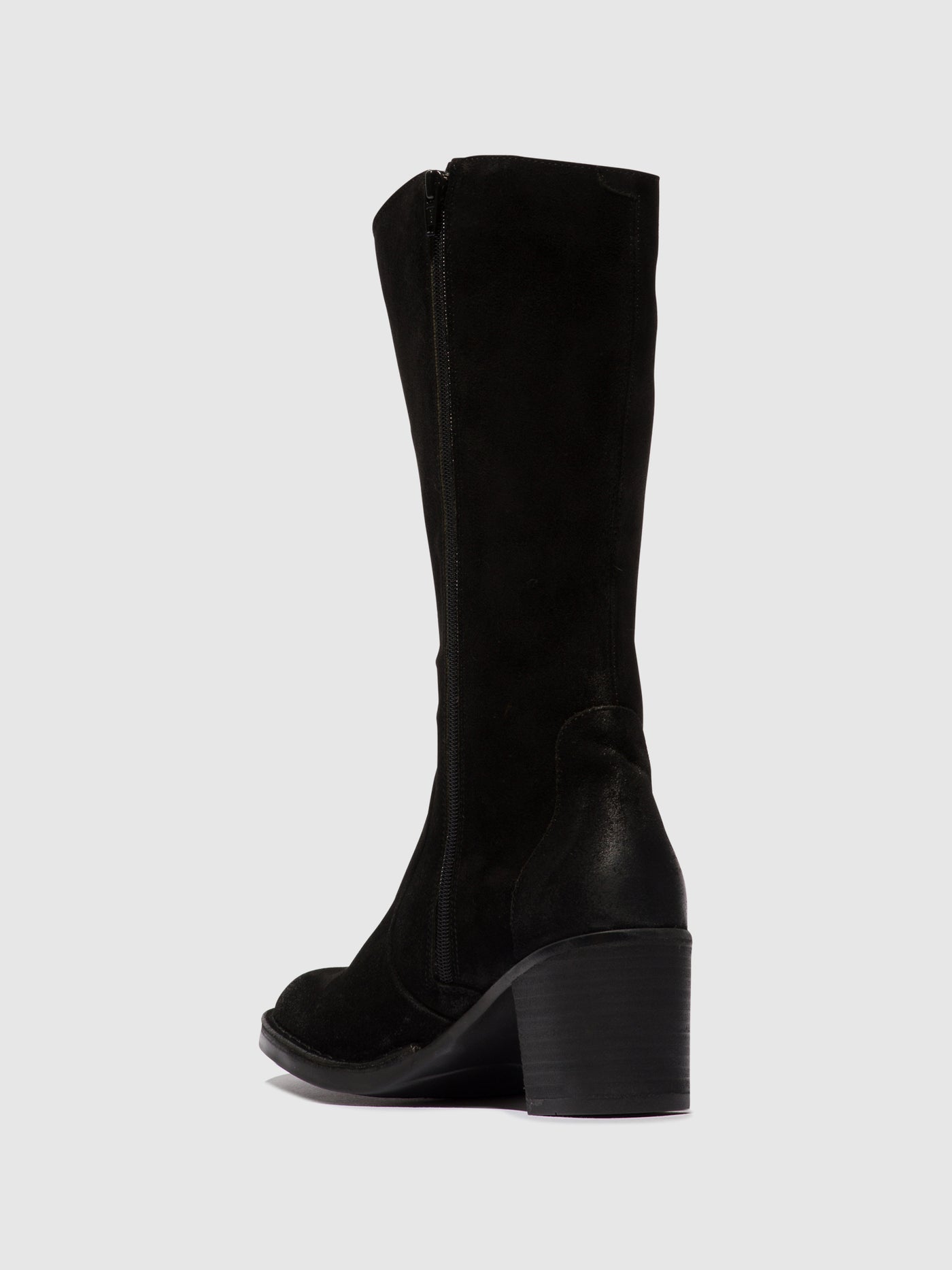 Black Fly London Zip Up Boots Women's Boots | 587604ZUD