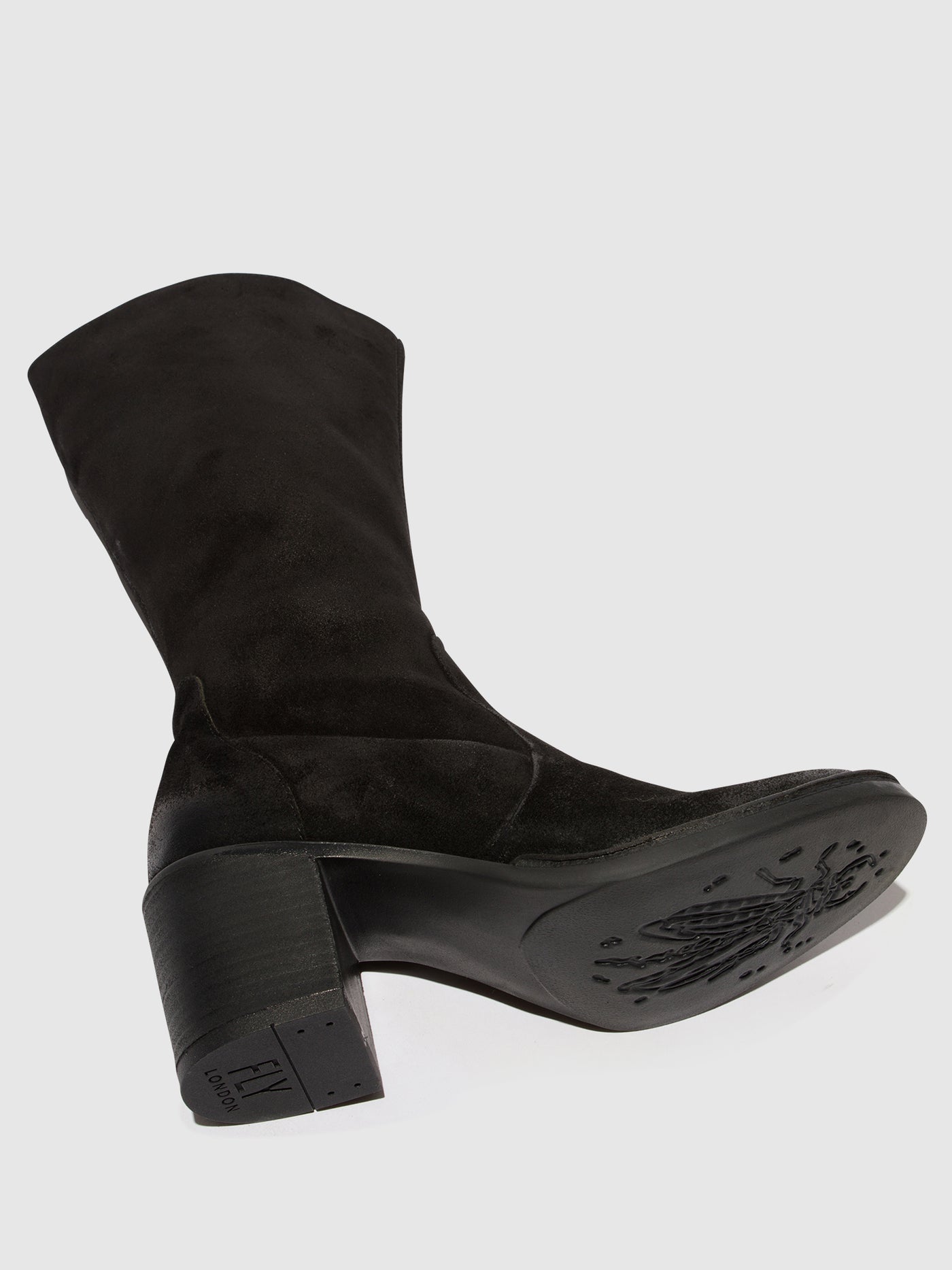 Black Fly London Zip Up Boots Women's Boots | 587604ZUD