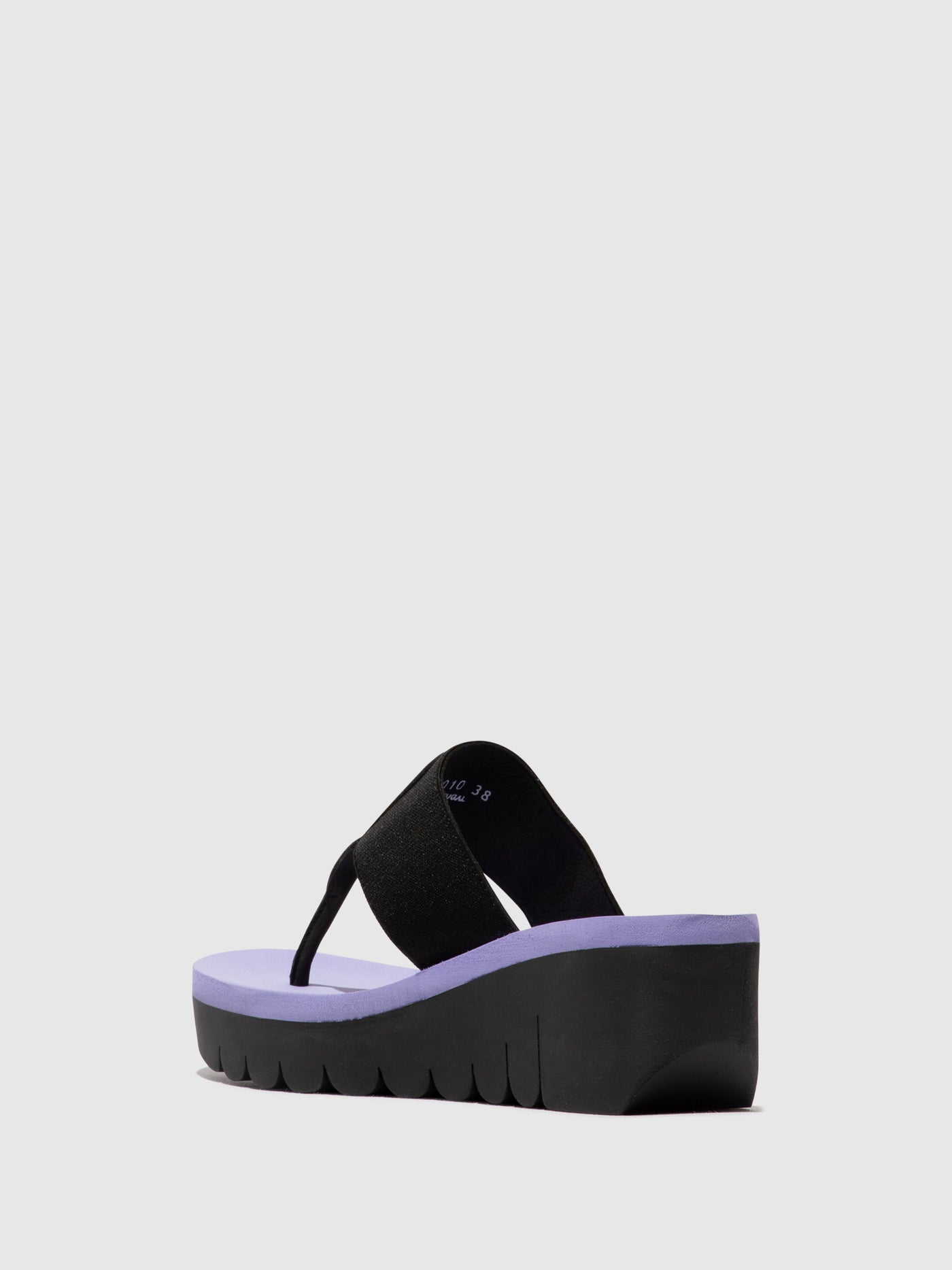 Black (Viola) Fly London Slip-on Women's Mules | 704581JYS