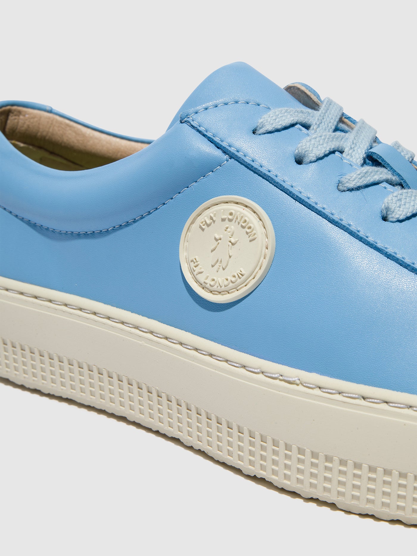 Blue Fly London Lace-up Women's Sneakers | 946327TQG