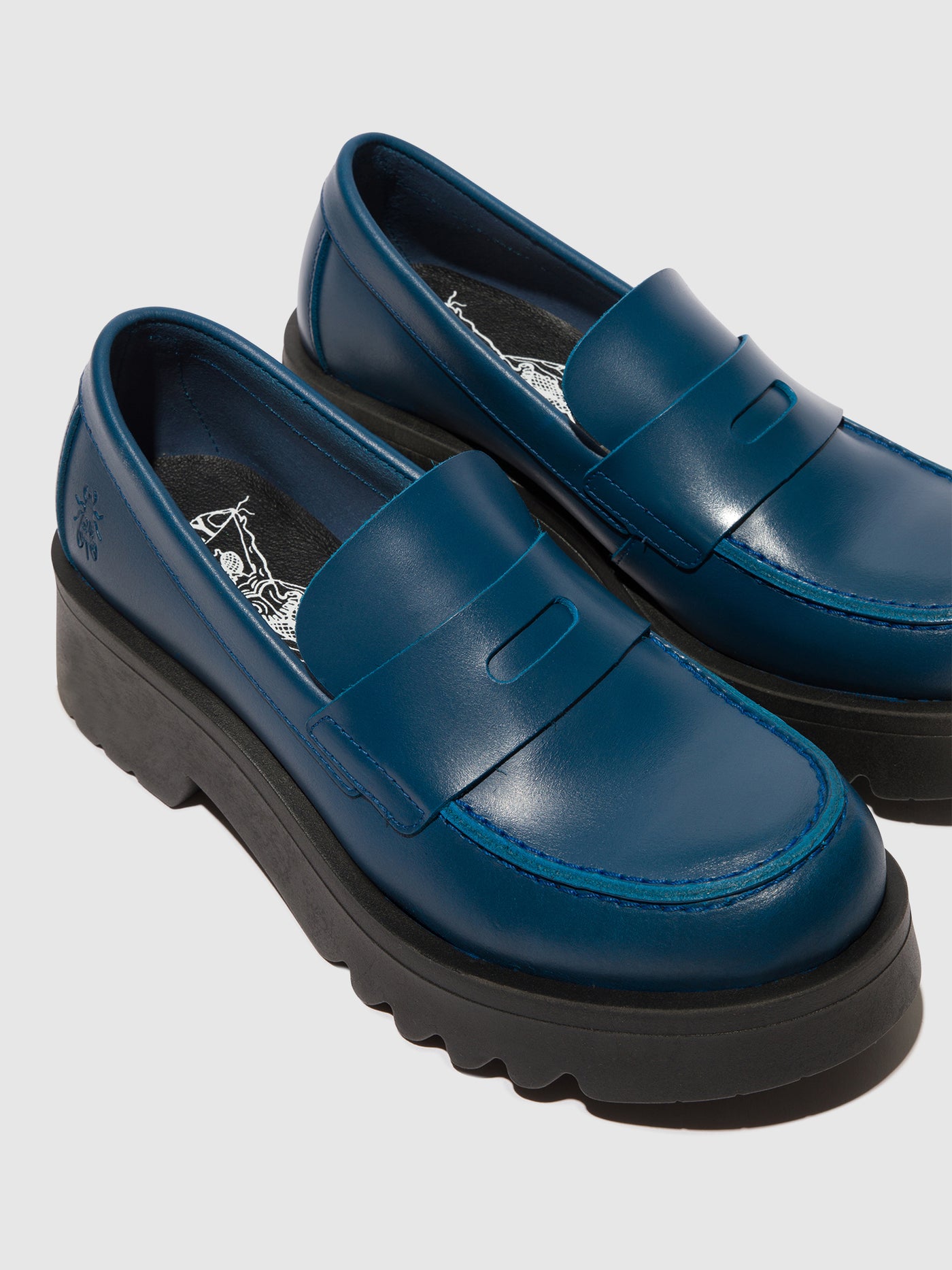 Blue Fly London Loafers Shoes Women's Loafers | 547839JFE