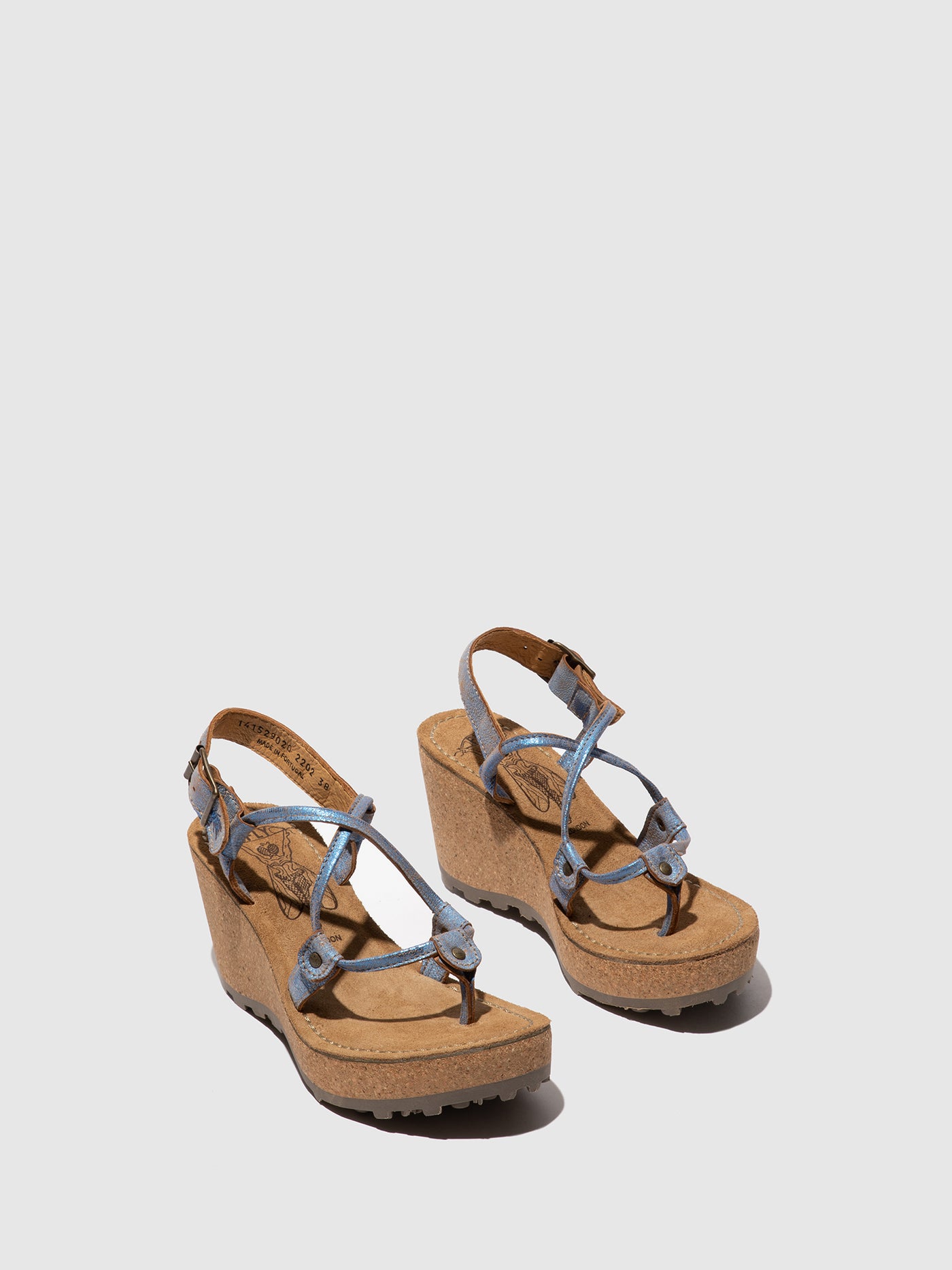 Blue Fly London T-Strap Sandals Women's Sandals | 147950IOZ