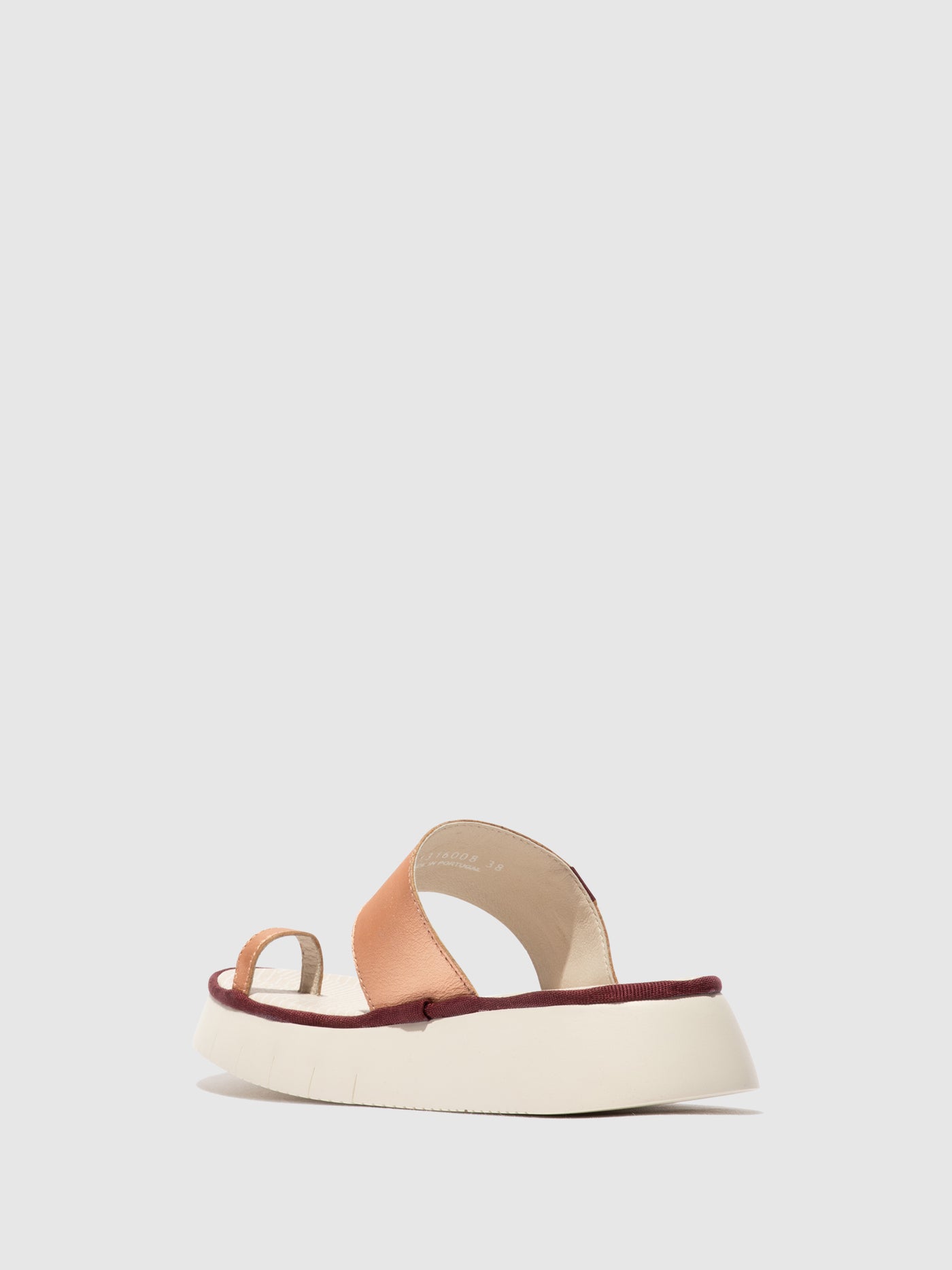 Blush Gold Fly London Slip-on Women's Mules | 408912TBM