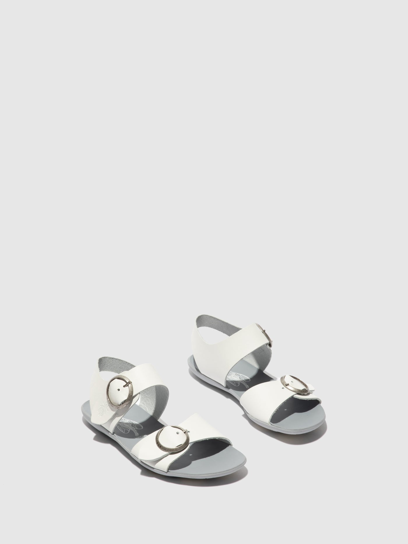 Bridle Off White Fly London Buckle Sandals Women's Sandals | 621549BPS