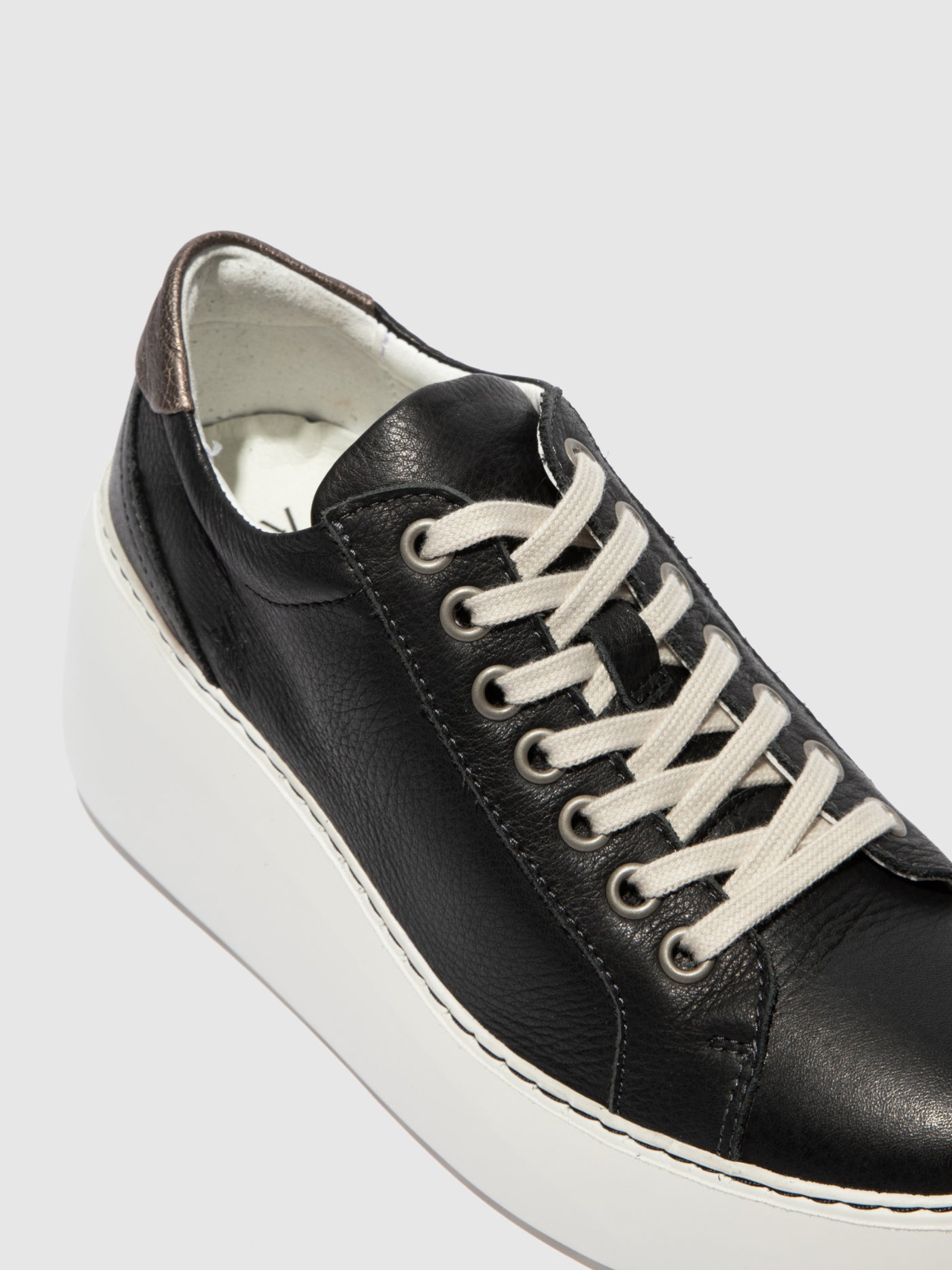 Brito Black Fly London Lace-up Women's Sneakers | 274150GAP