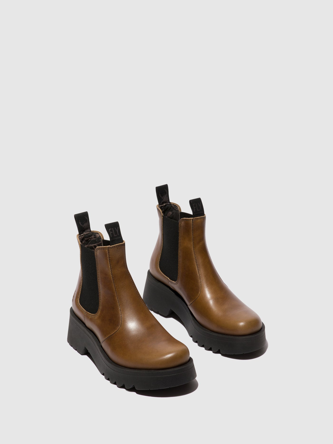 Camel Fly London Chelsea Boots Women's Ankle Boots | 893702ZJB