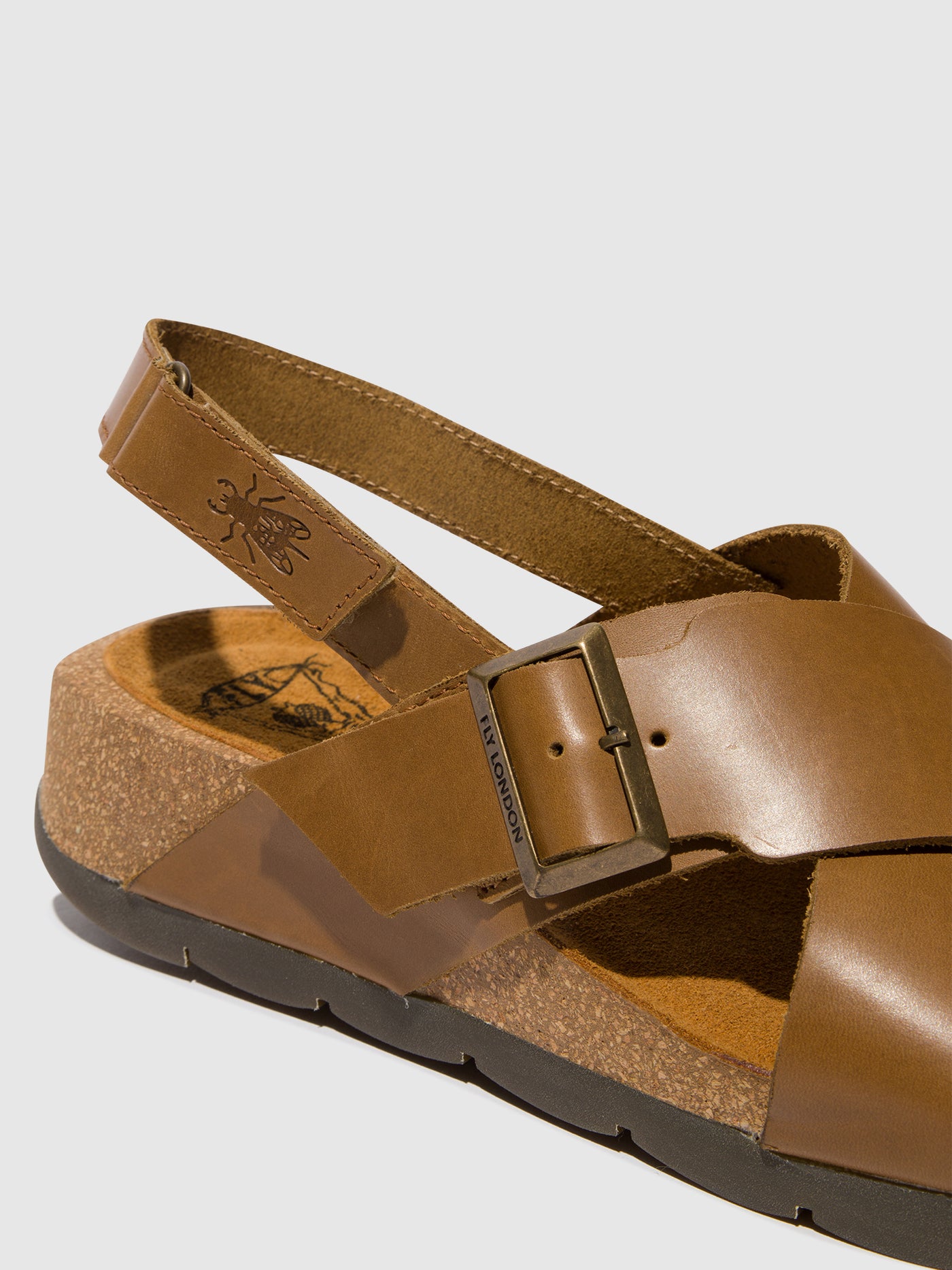 Camel Fly London Crossover Sandals Women's Sandals | 293586PXA