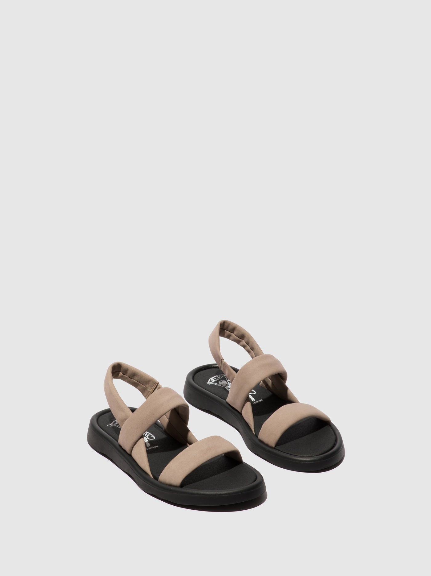 Concrete Fly London Sling-Back Women's Sandals | 647125BHT