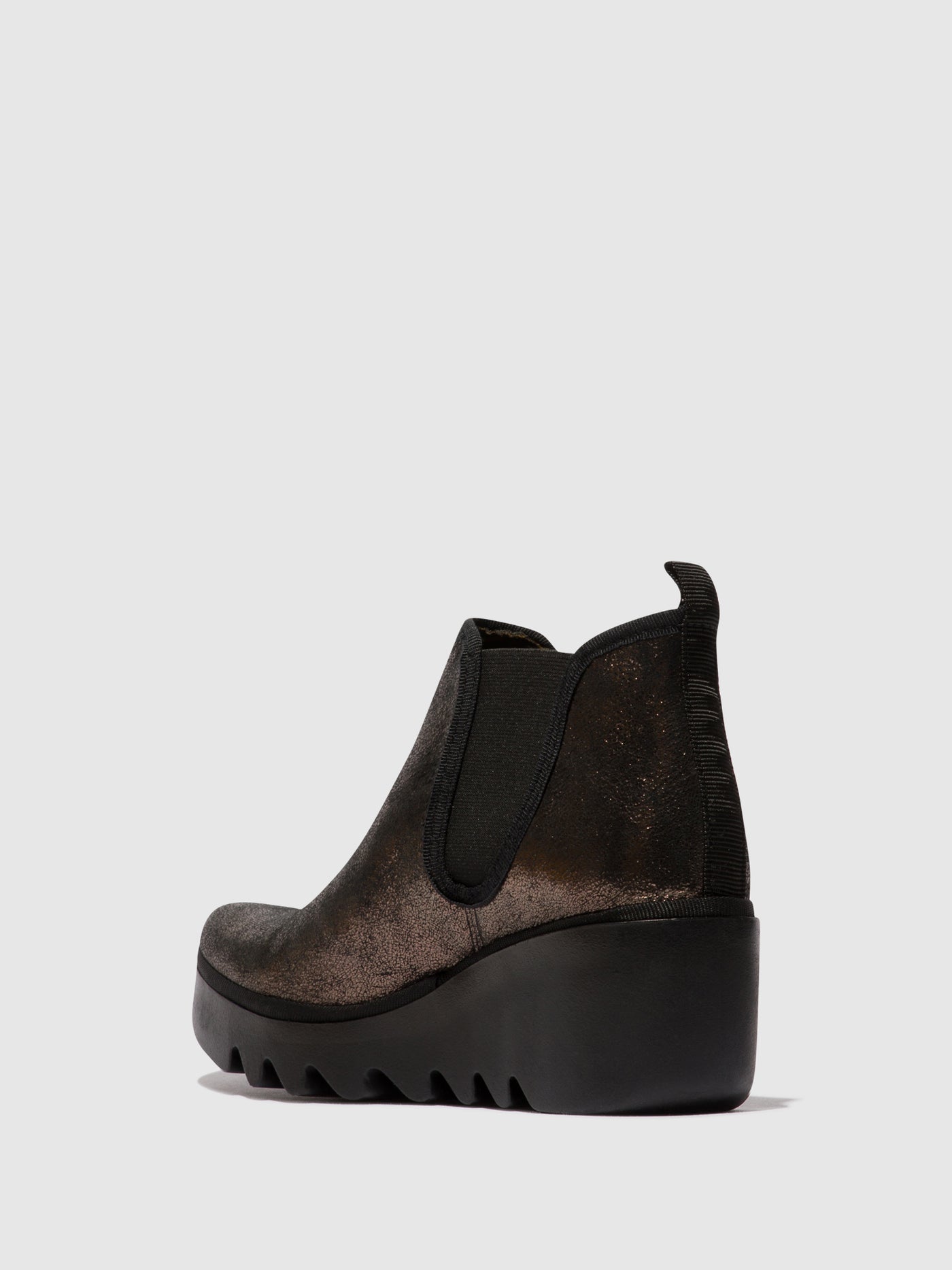 Graphite Fly London Chelsea Boots Women's Ankle Boots | 526819BZV