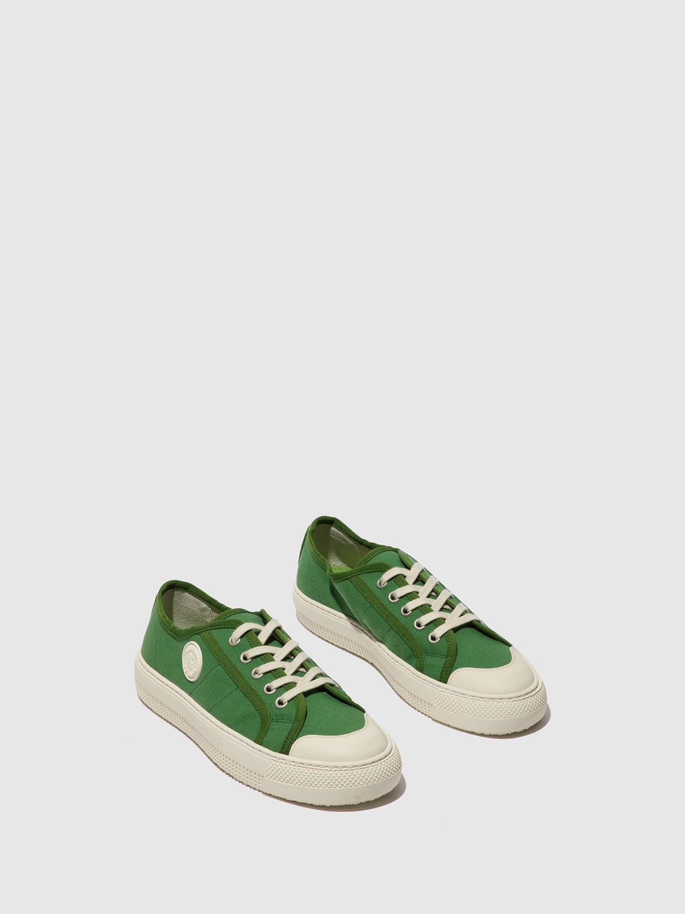 Green Fly London Lace-up Men's Sneakers | 132408QLB