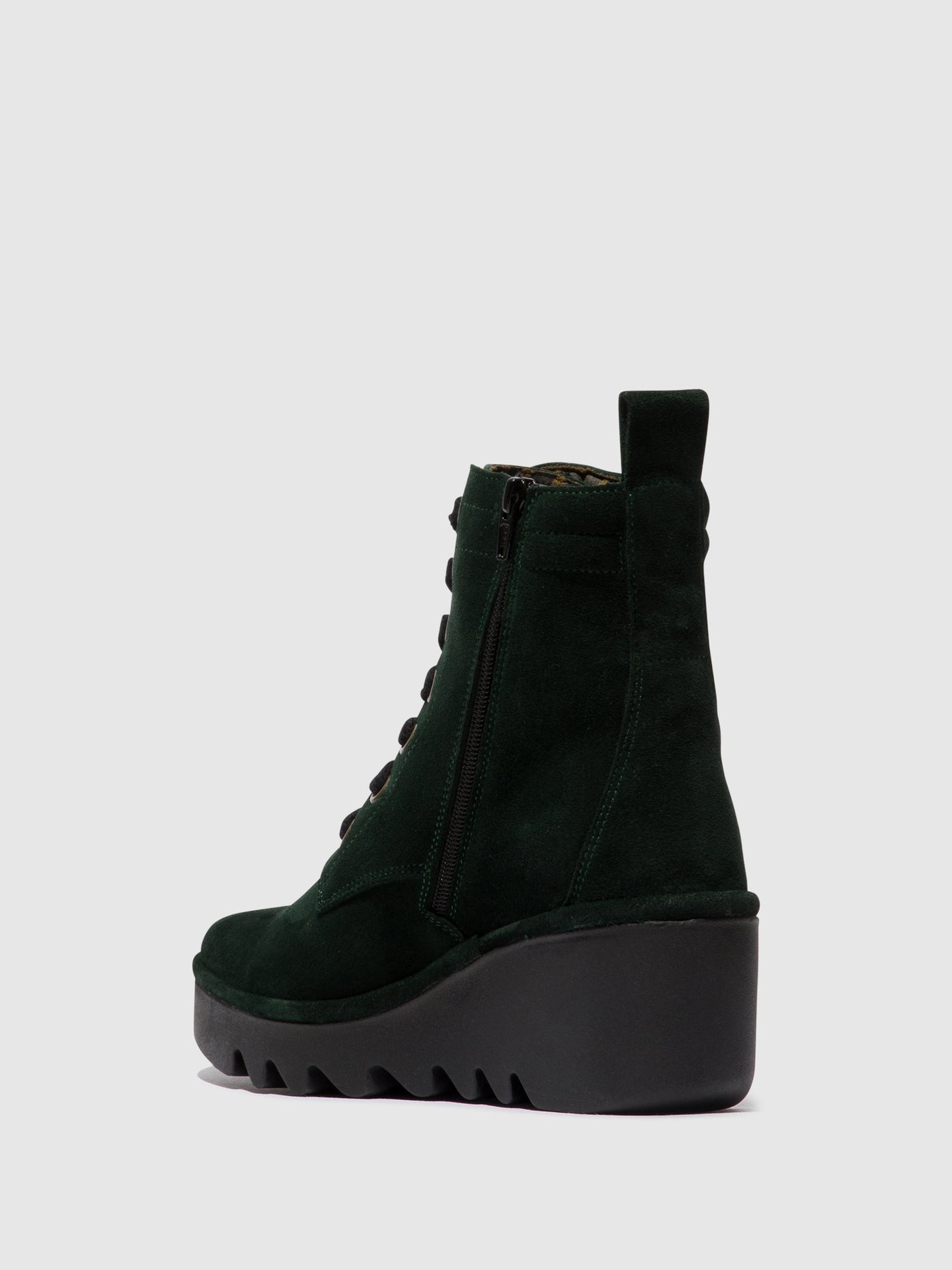 Green Forest Fly London Lace-up Boots Women's Ankle Boots | 392756KZG